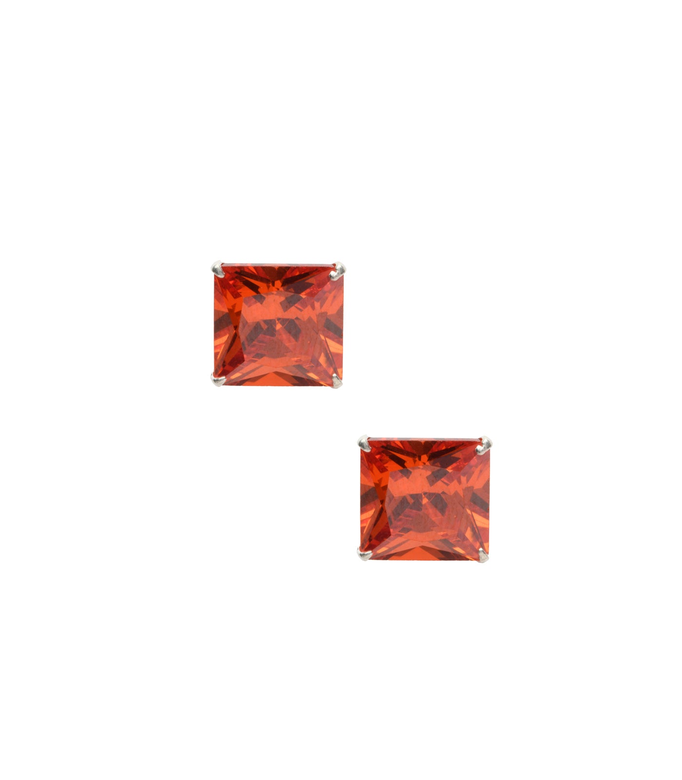 Orange Square Tops (Silver)