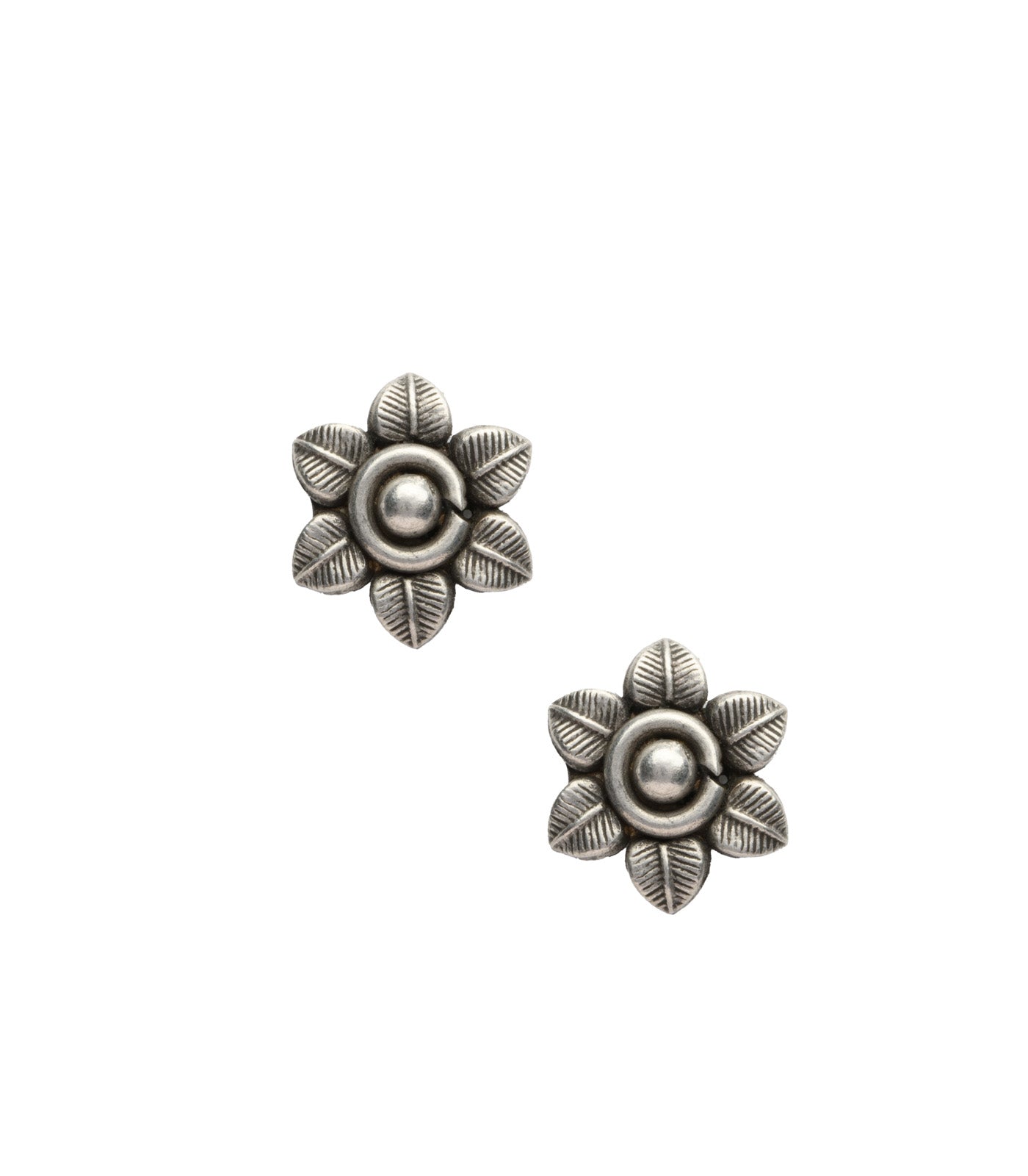 Antique Oxidised Tops (Silver)