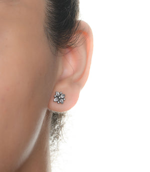 Antique Oxidised Tops (Silver)