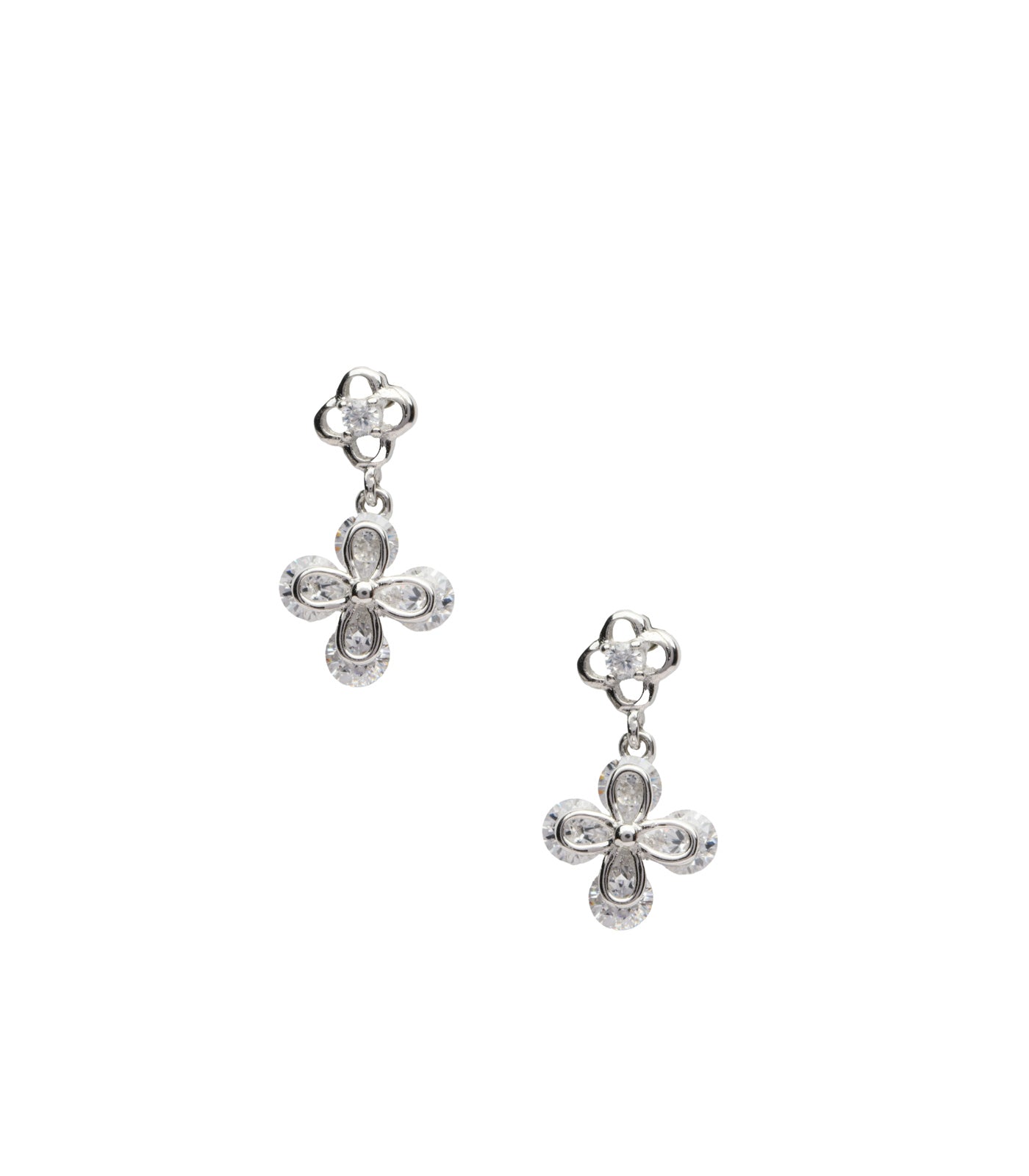 Little Daisy Earrings (Silver)