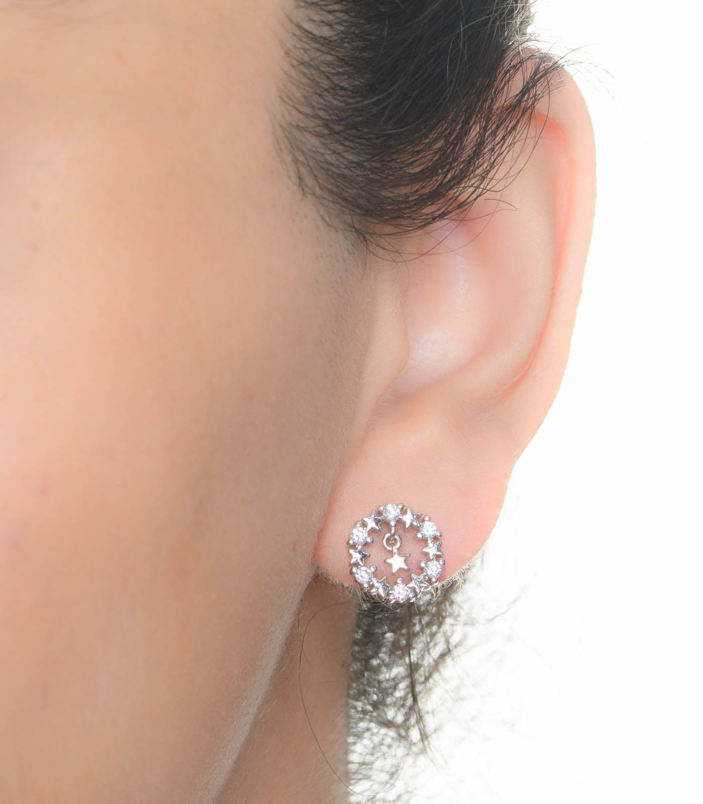 Hanging Star Tops (Silver)