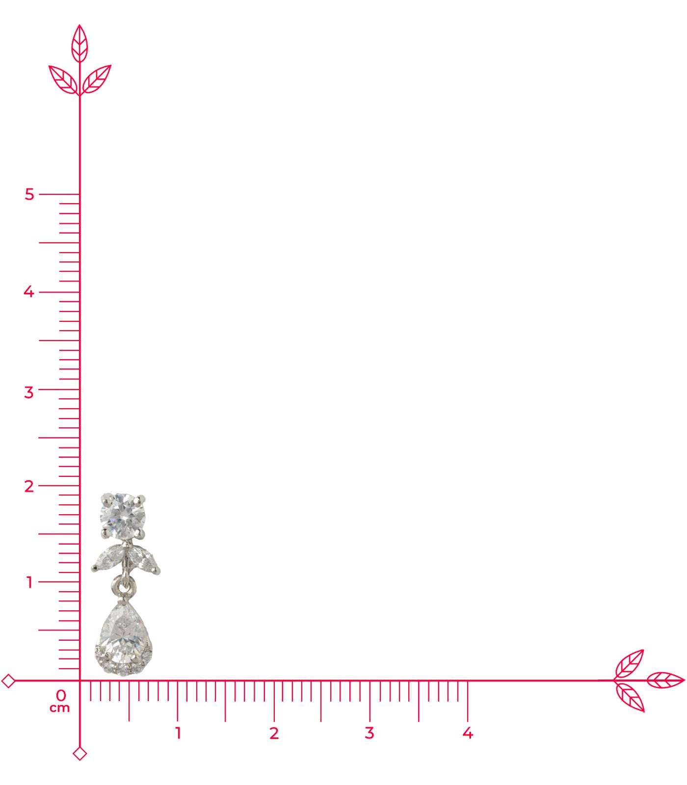 Premium Zircon Blooming Flower Tops