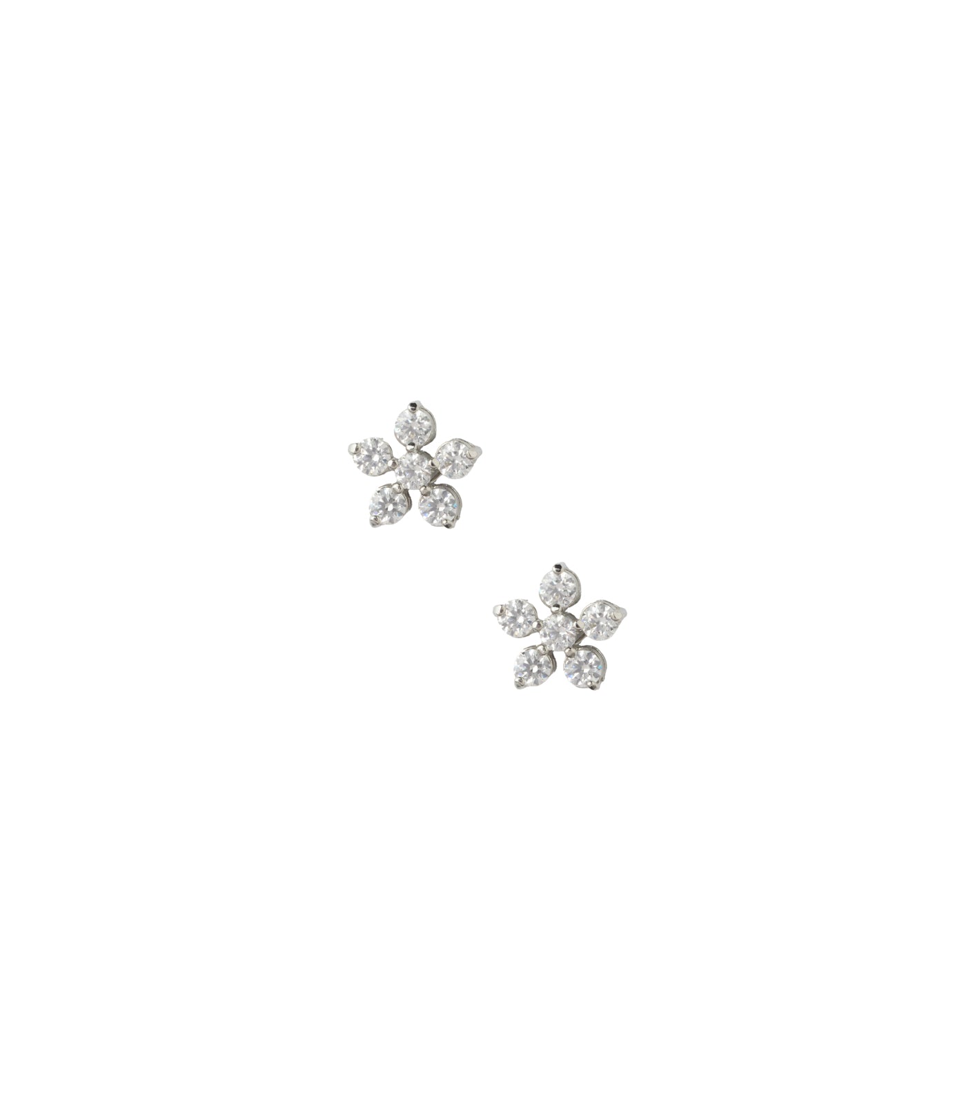 Premium Zircon Kudi Tops (Silver)