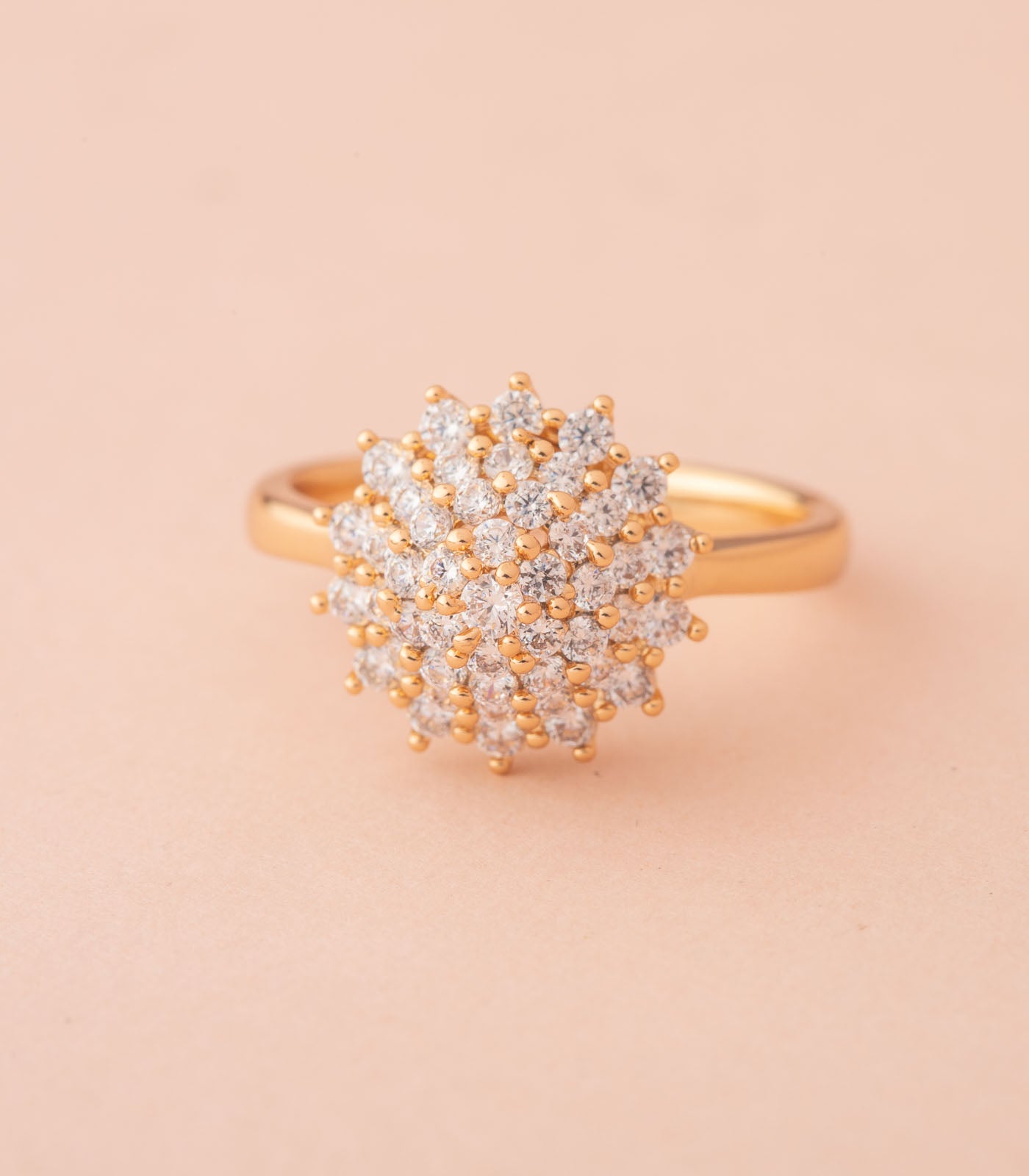 Floral Ecstasy Ring (Brass)