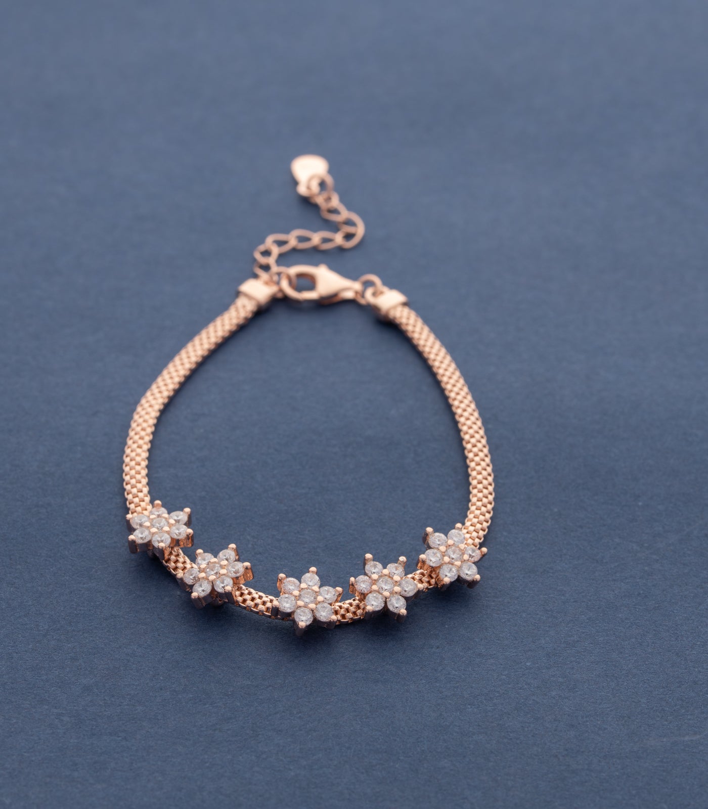Flower Bloom Bracelet (Silver)