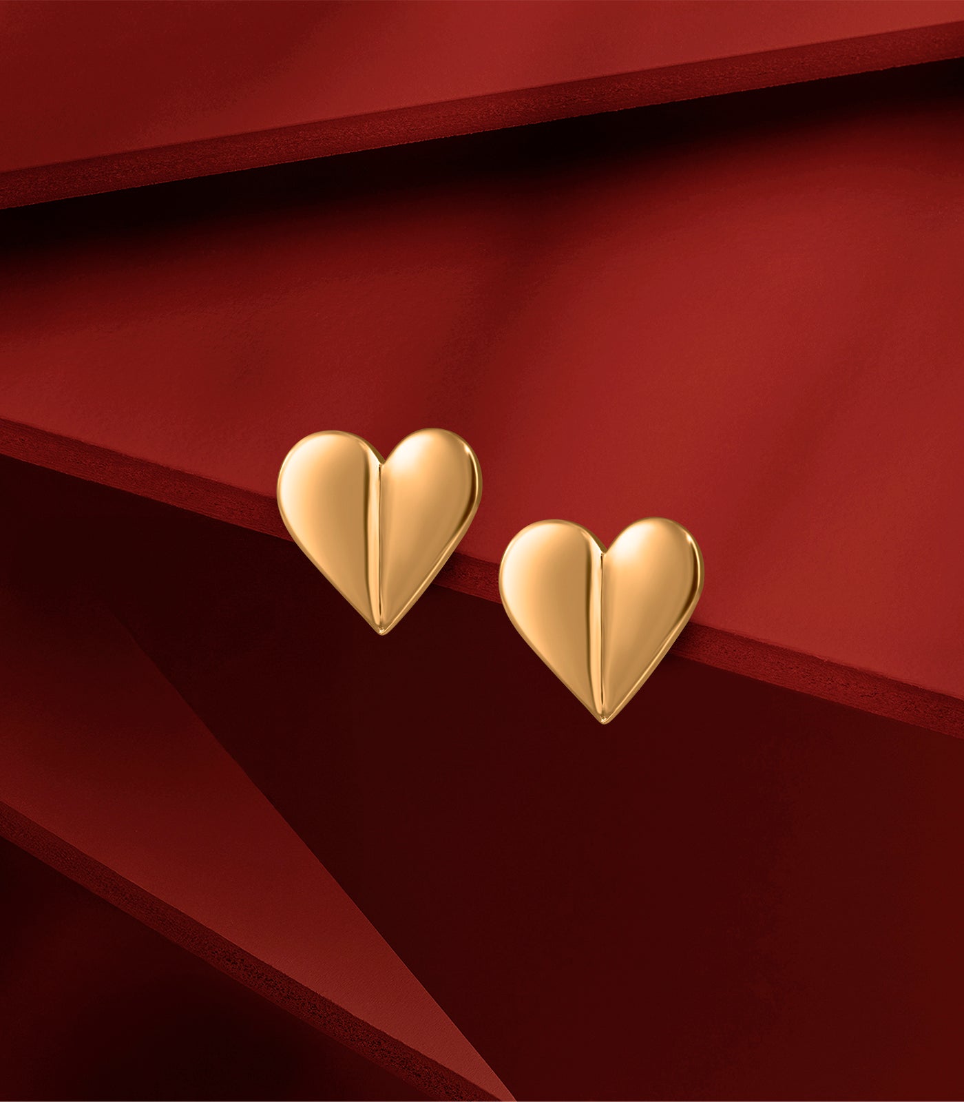 Precious Hearts Gold Tops