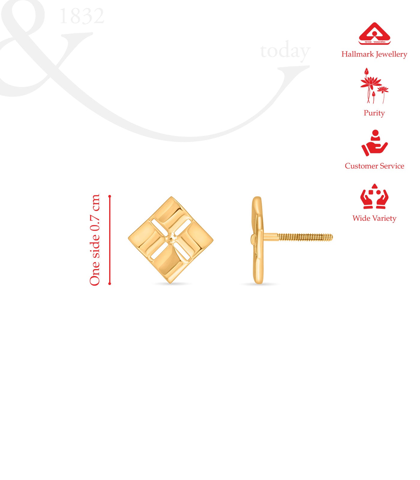 Square Lattice Gold Tops