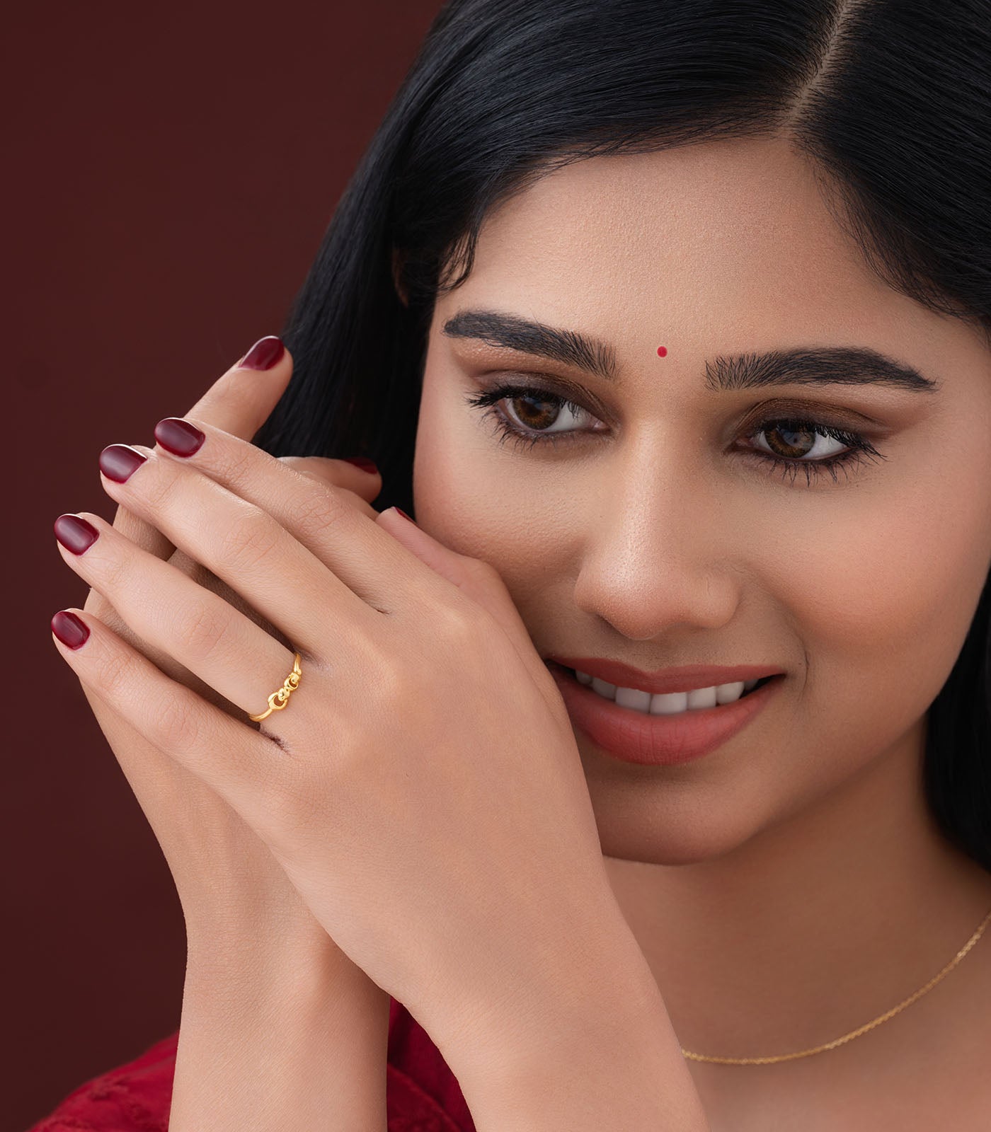 Precious Promise Gold Finger Ring