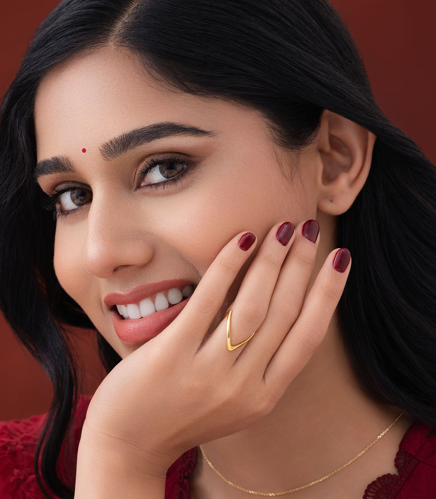 Classic Vanki Gold Finger Ring