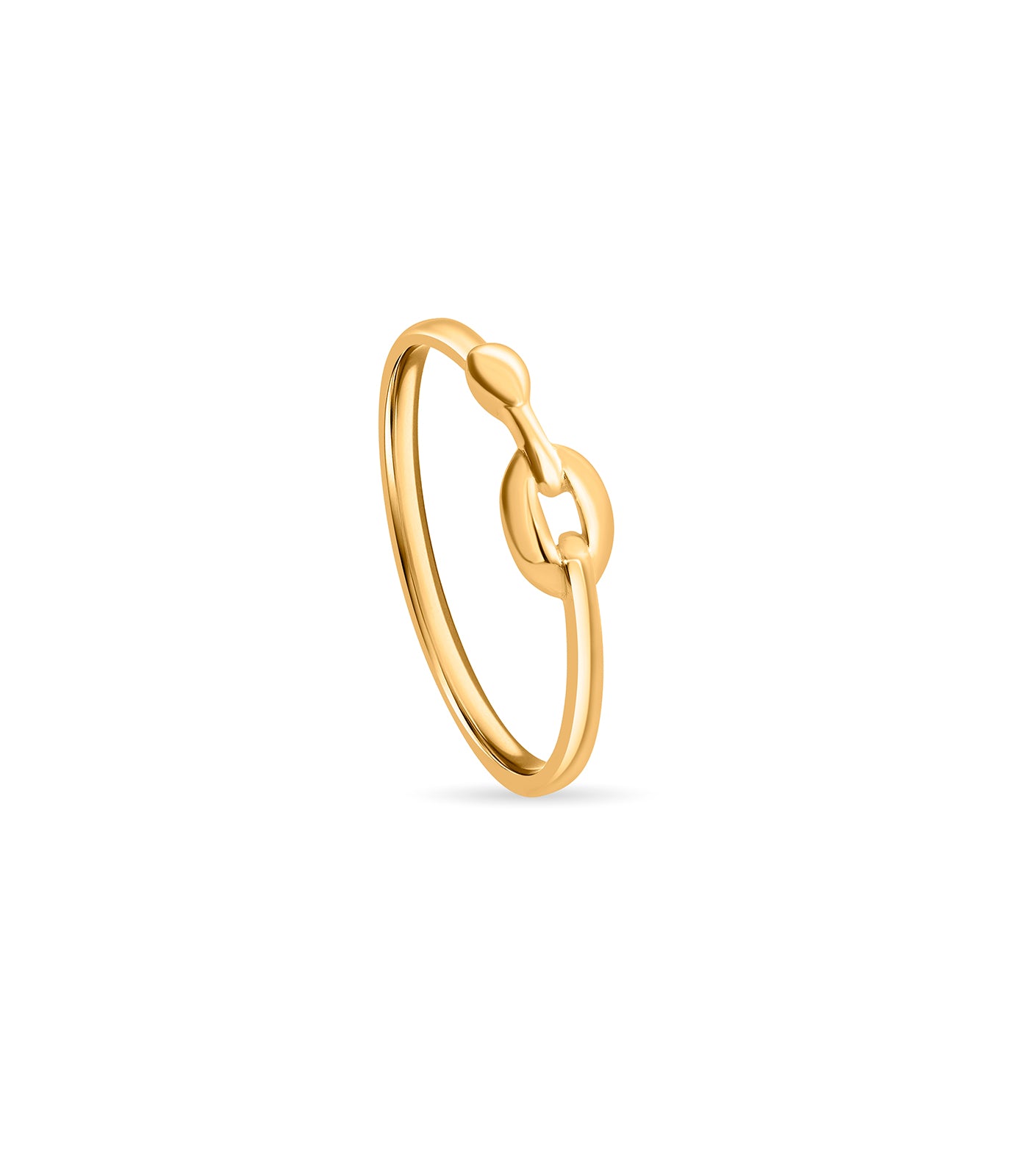 Chain style Gold Finger Ring