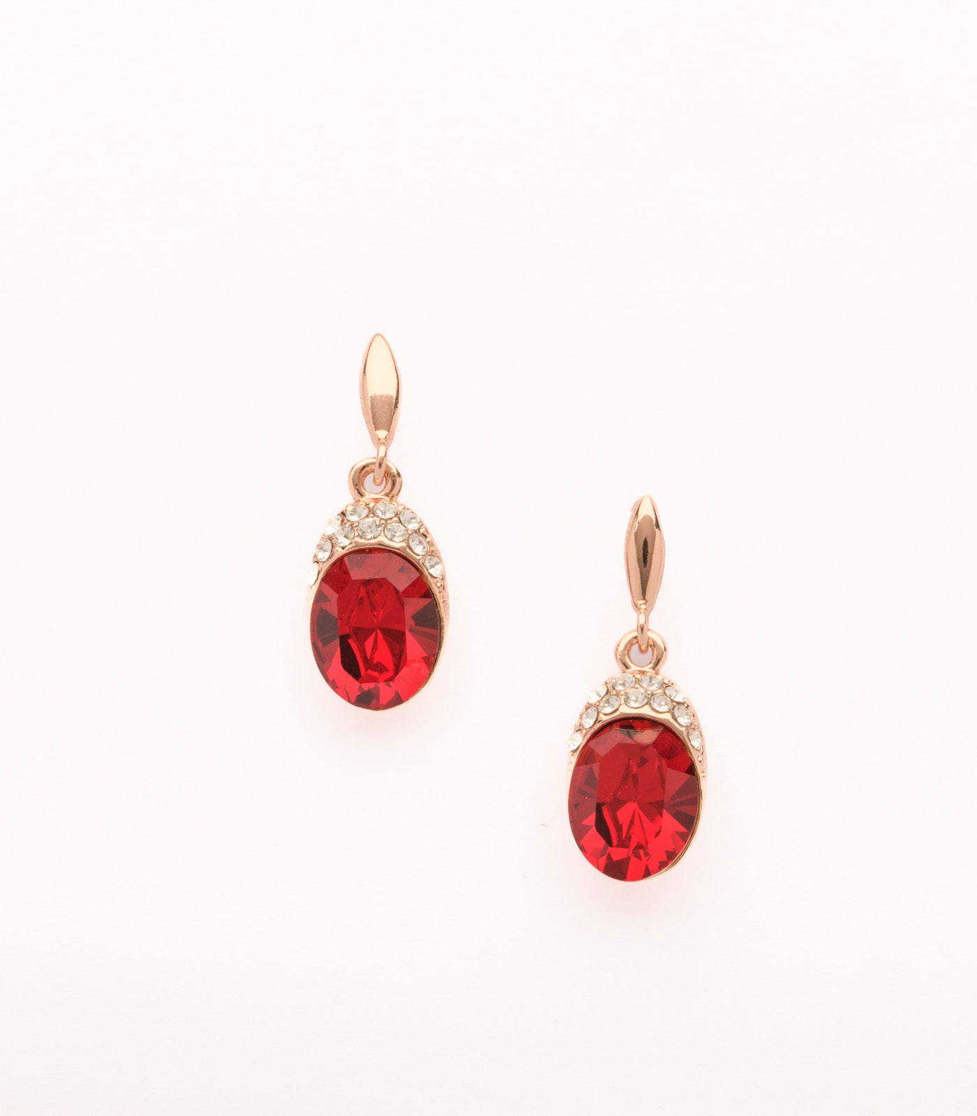 Glamorous Red Dots Tops (Brass)