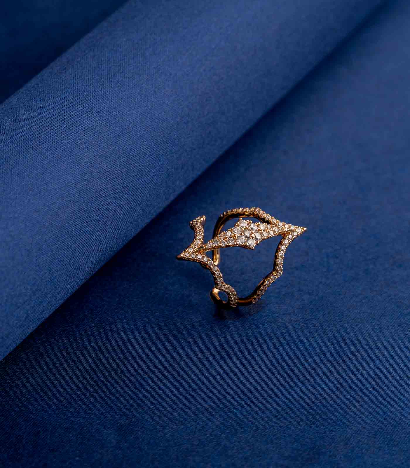 Golden Crown Ring (Brass)