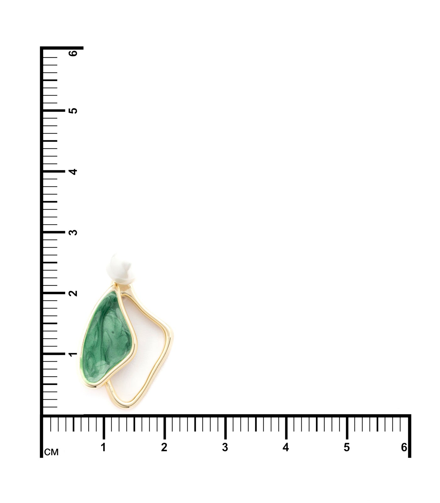 Green Wings Studs (Brass)
