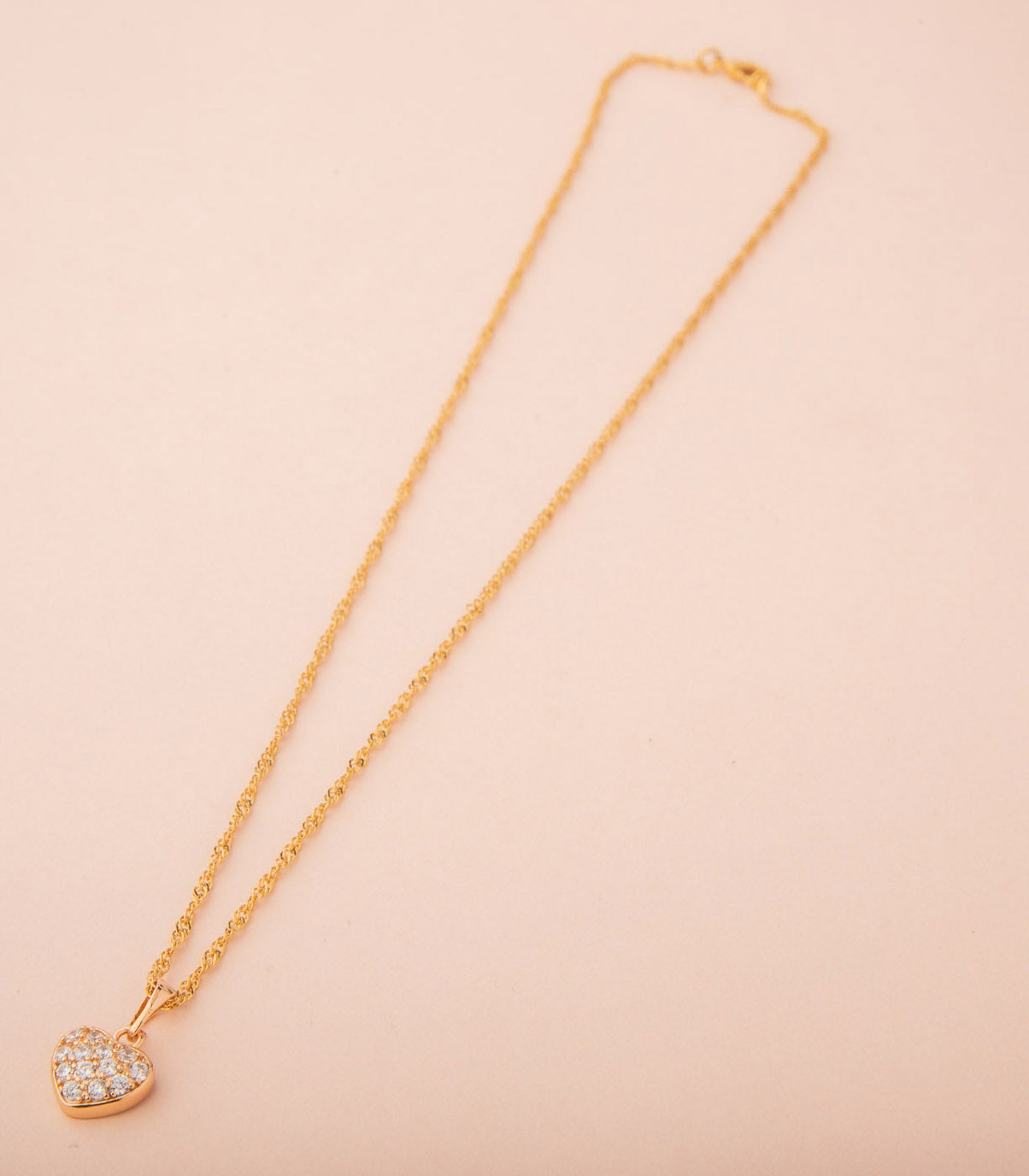 Heart Desires Pendant (Brass)