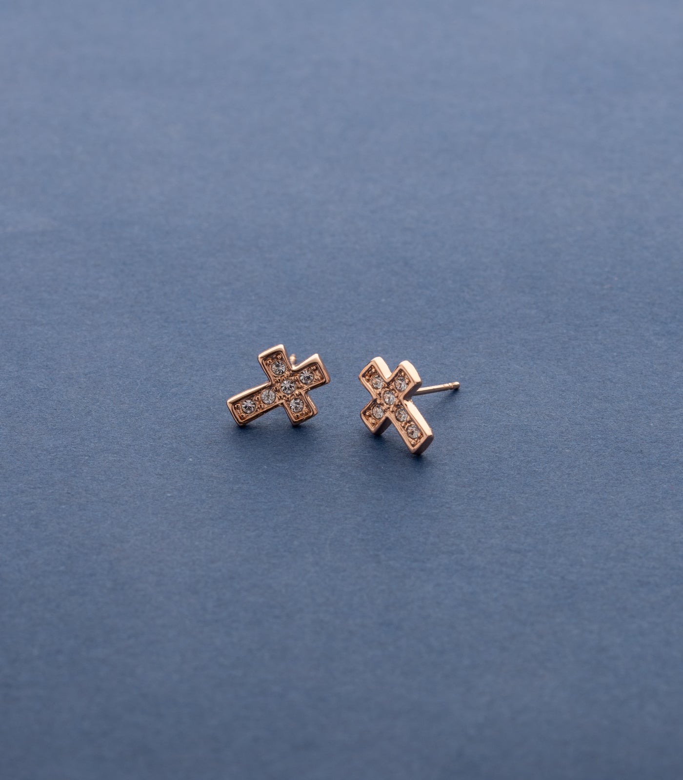 Holy Cross Earrings (Brass)