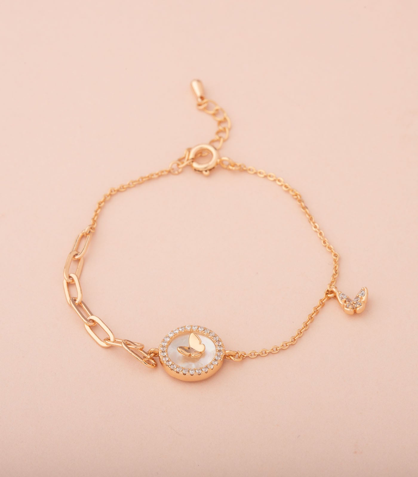 Little Circle Bracelet (Brass)
