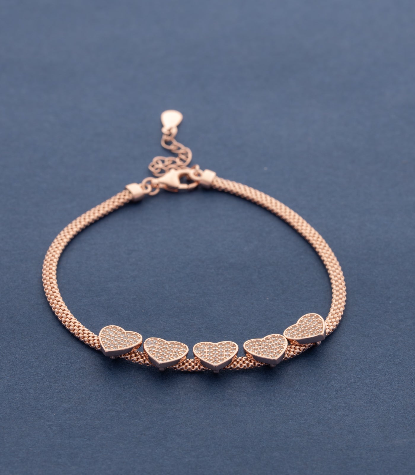 Little Hearts Bracelet (Silver)