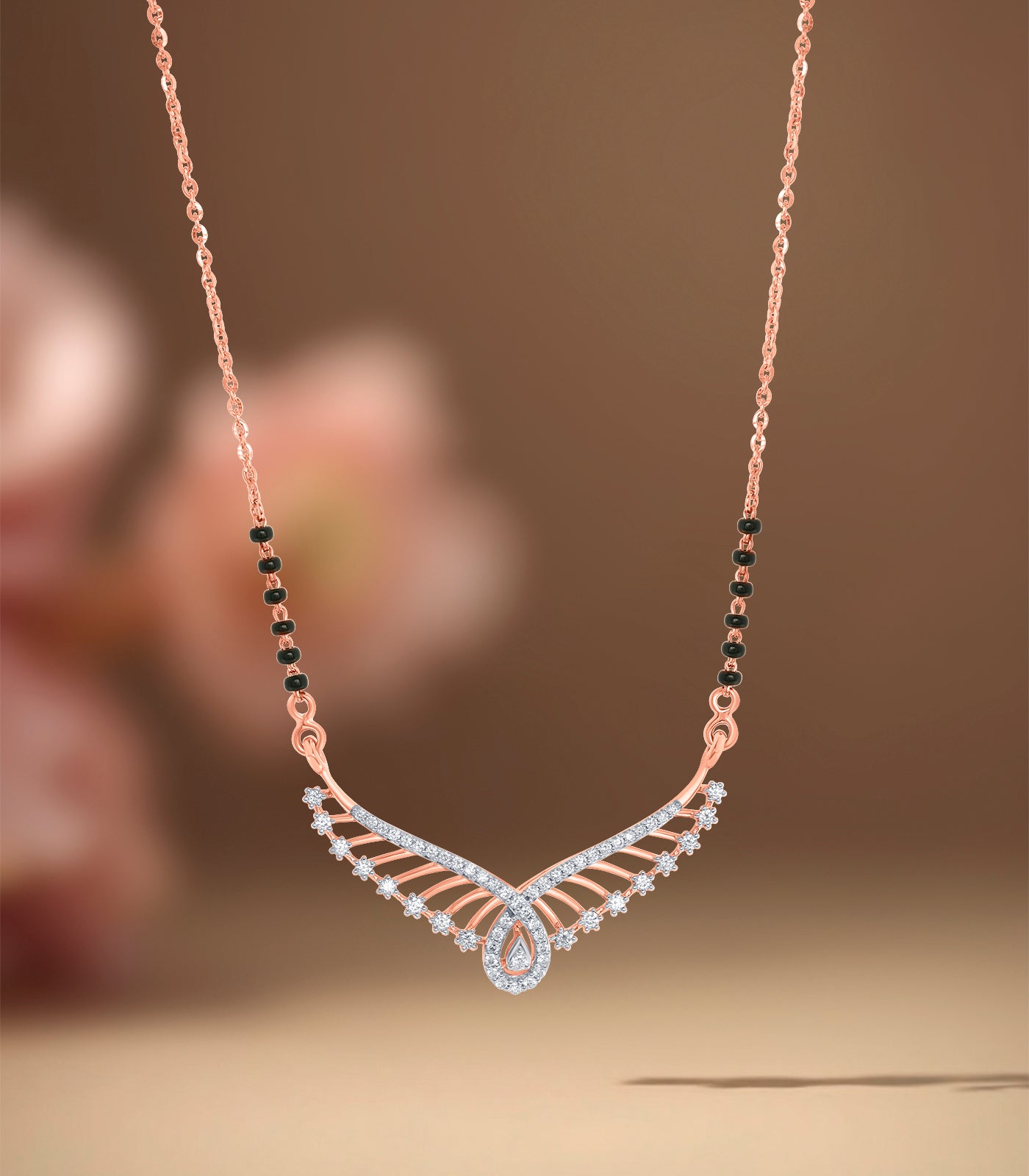Diamond Antique Mangalsutra