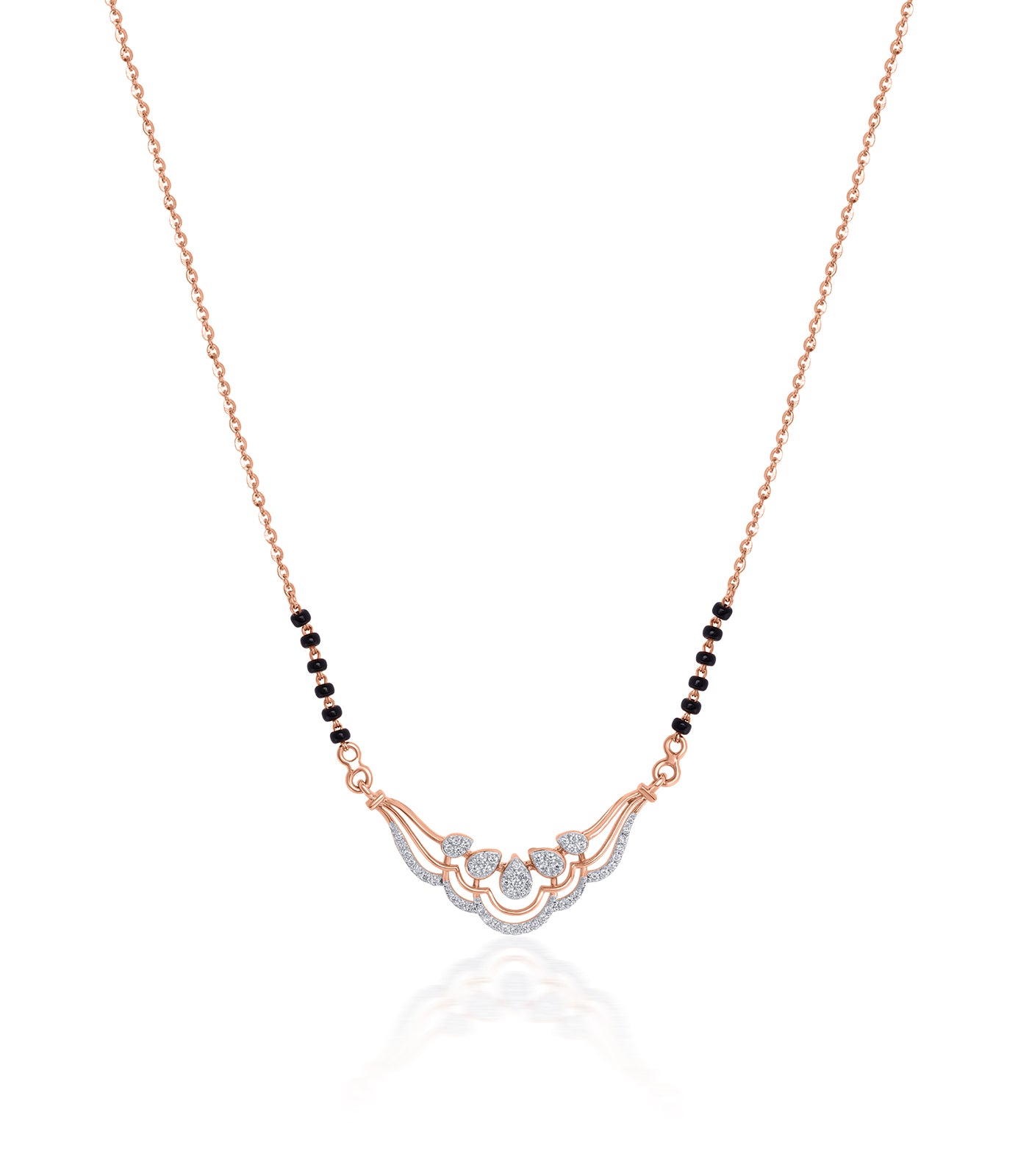 Diamond Shining Drops Mangalsutra