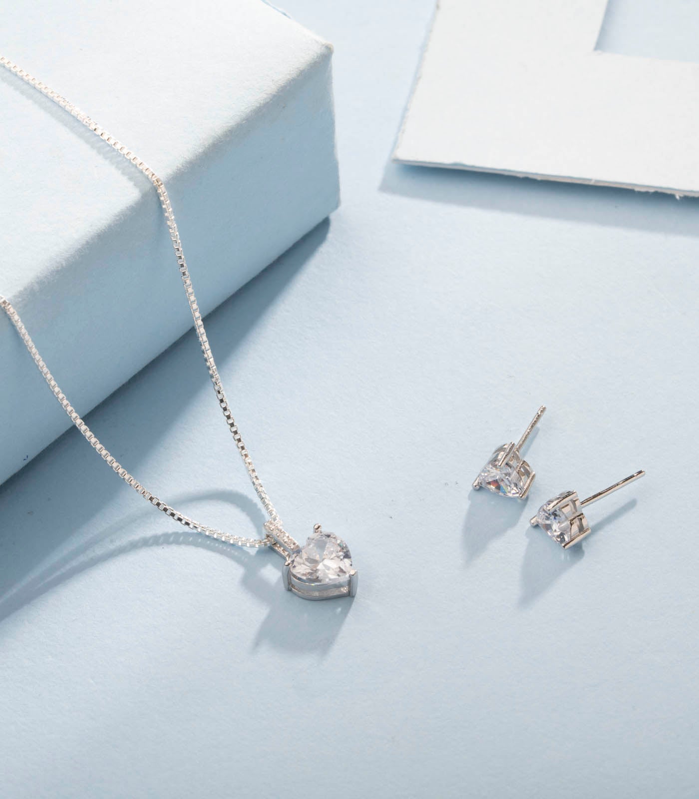 Magical Aura Pendant Set (Silver)