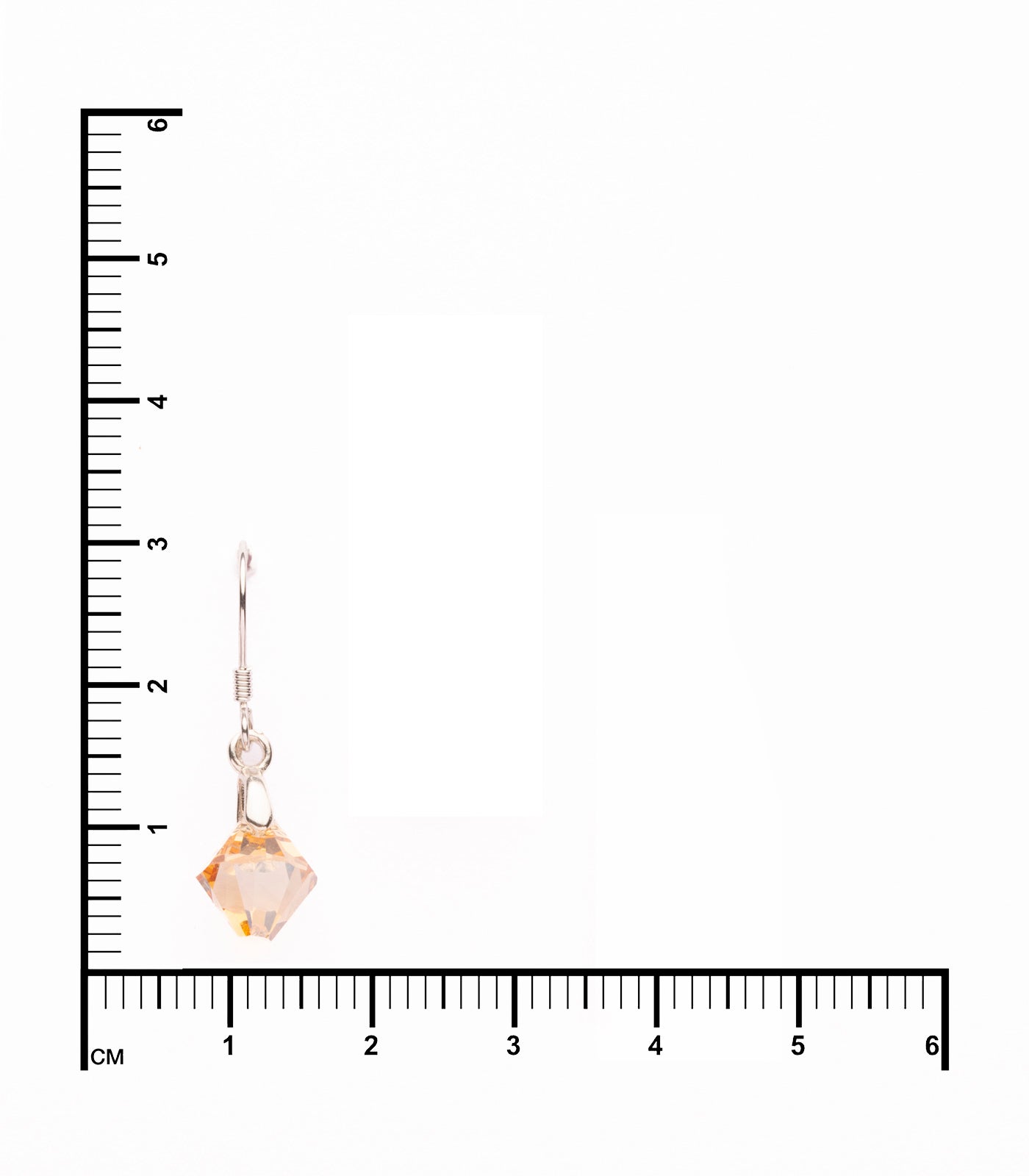 Matching Metal Earrings (Silver)