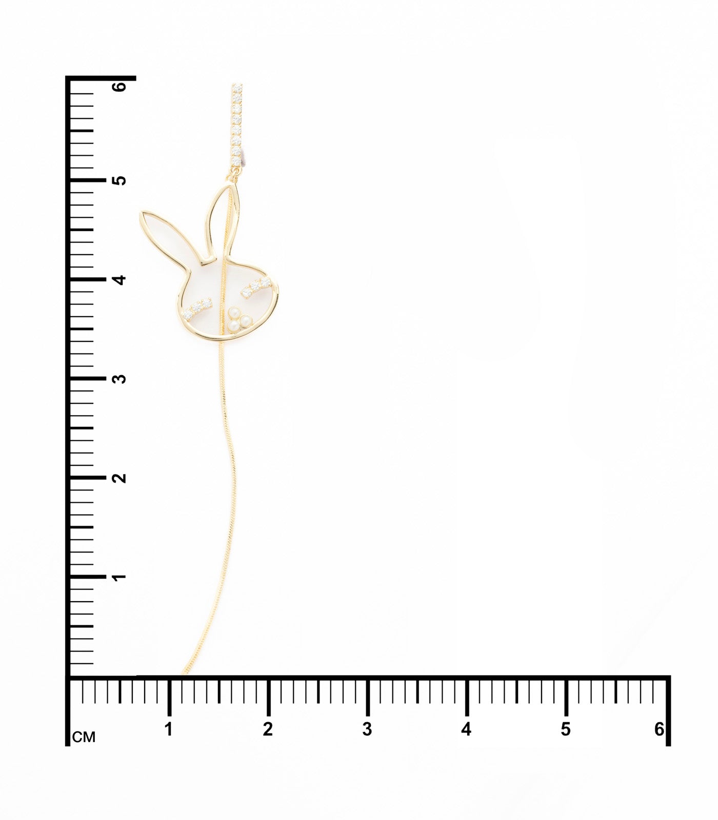 Miracle Rabbit Earrings (Brass)