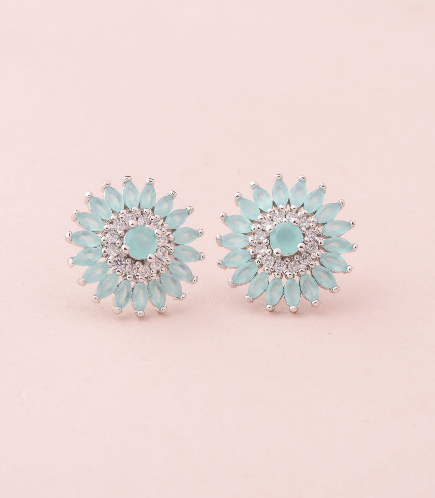 Monday Blues Studs (Brass)