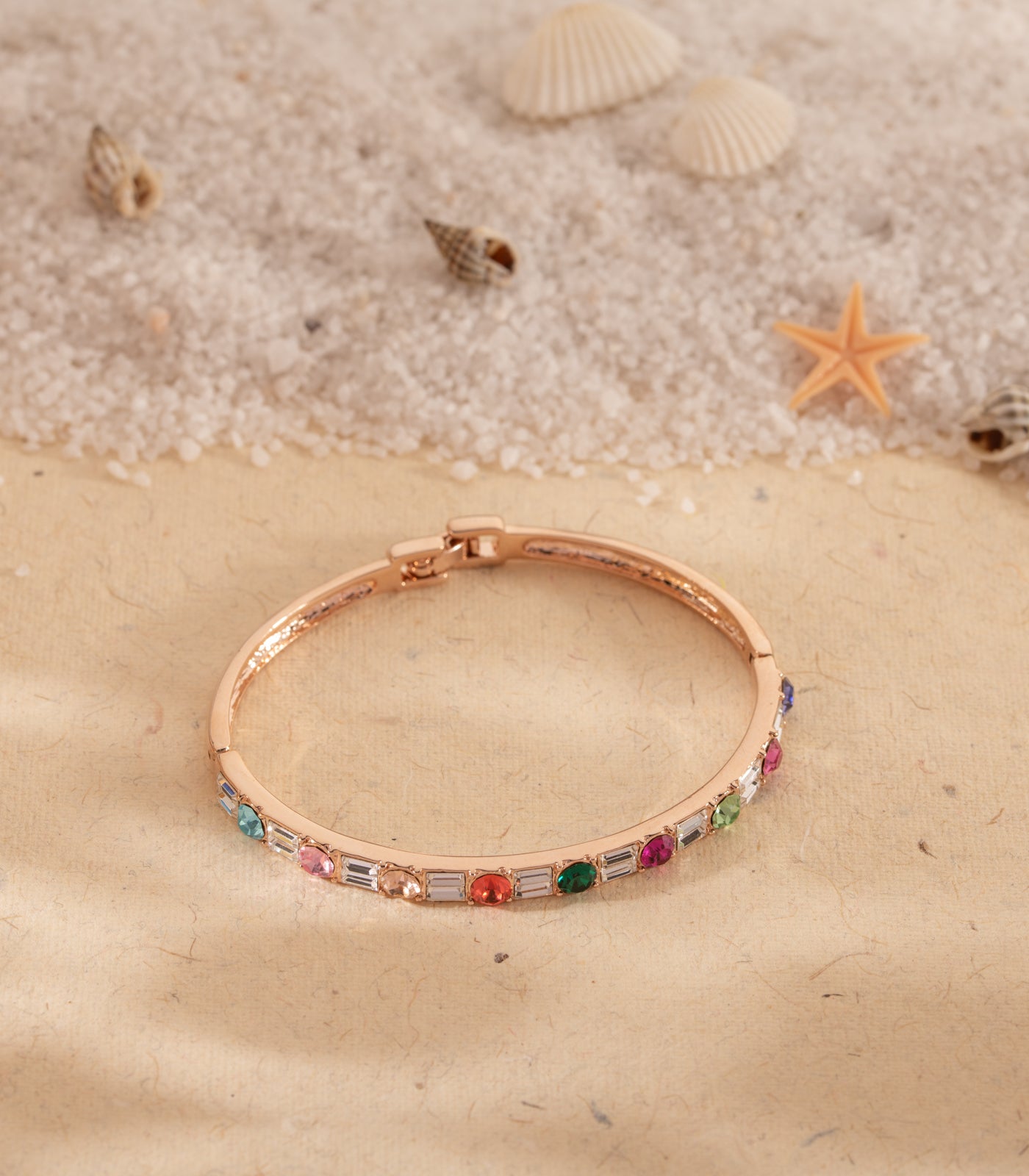 Mysterious Crystal Bracelet (Brass)