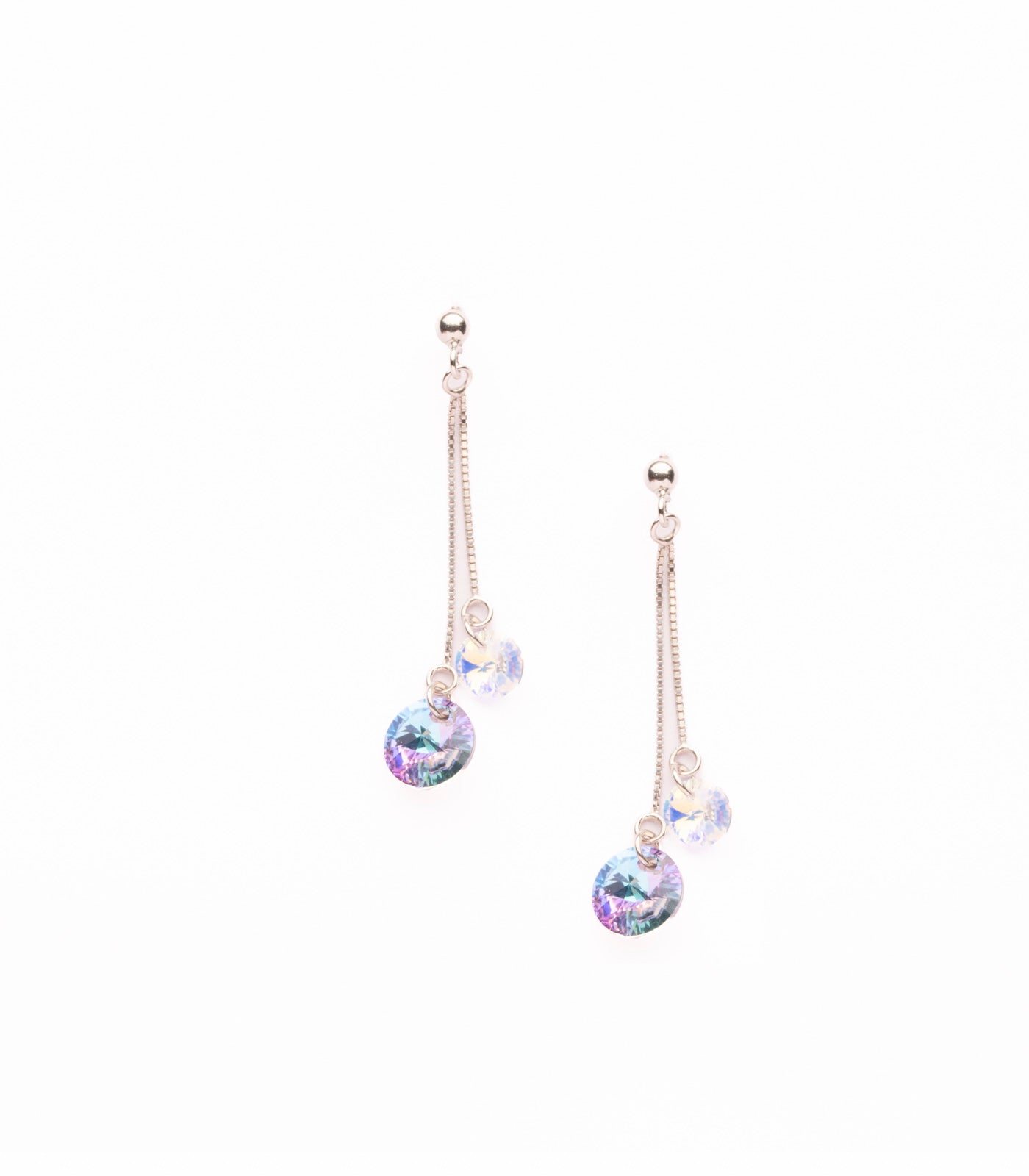 Native Gem Earrings (Silver)