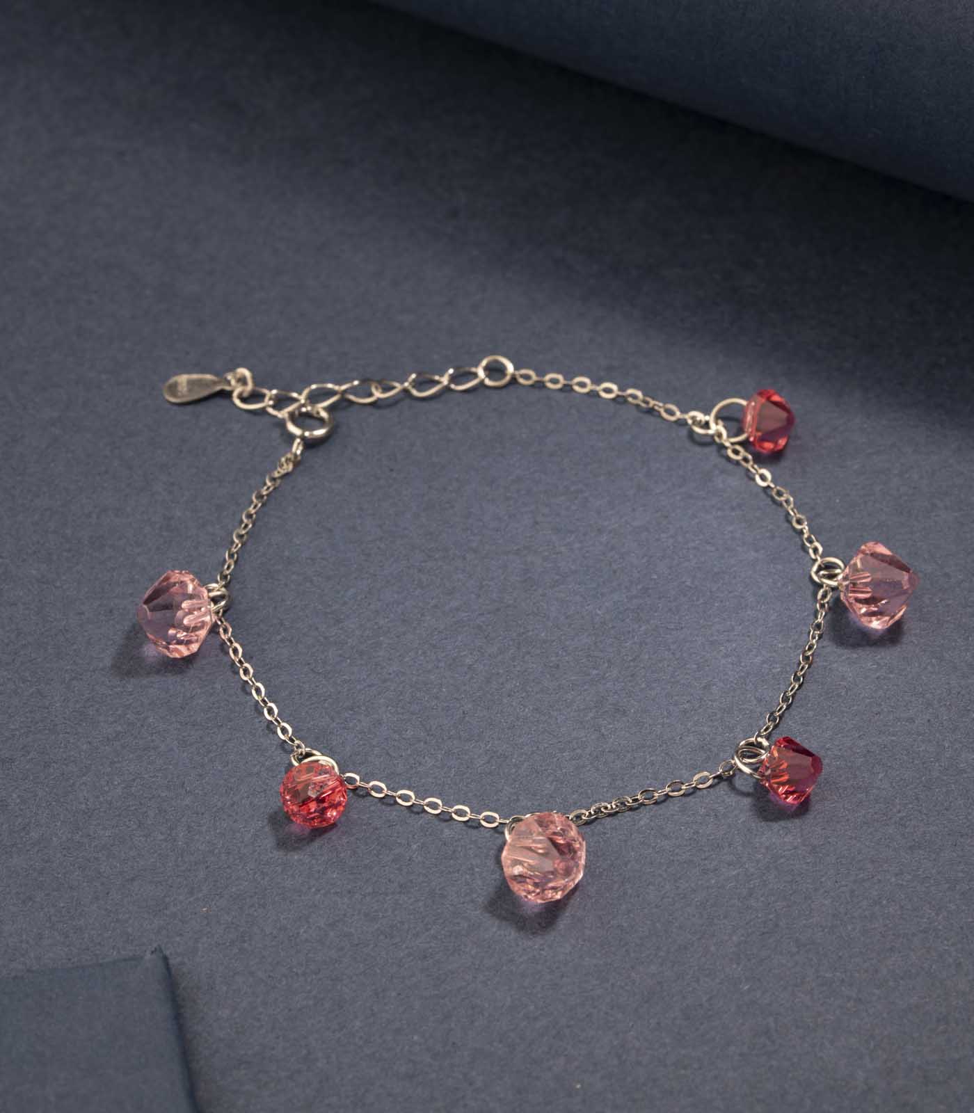 Red Revolution Bracelet (Silver)