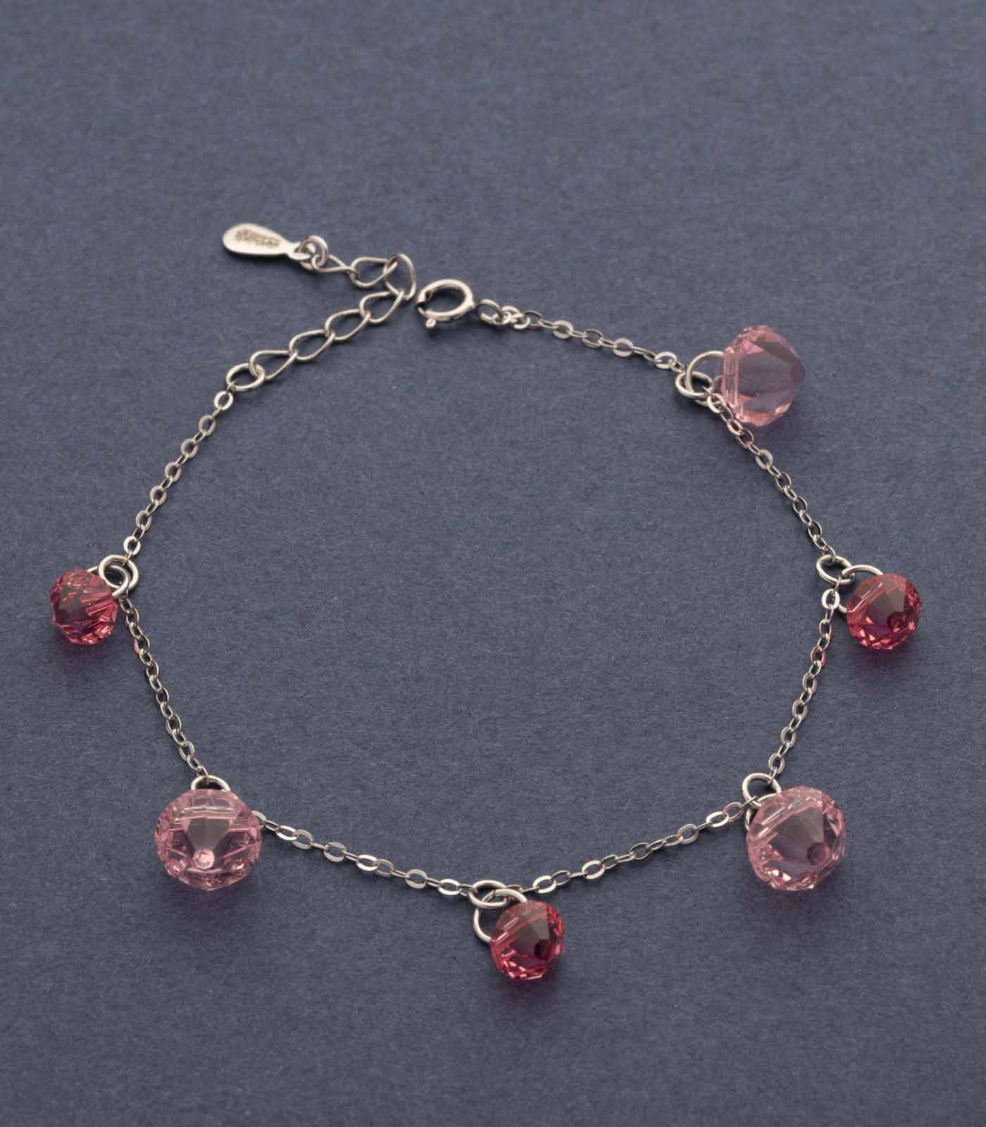 Red Revolution Bracelet (Silver)