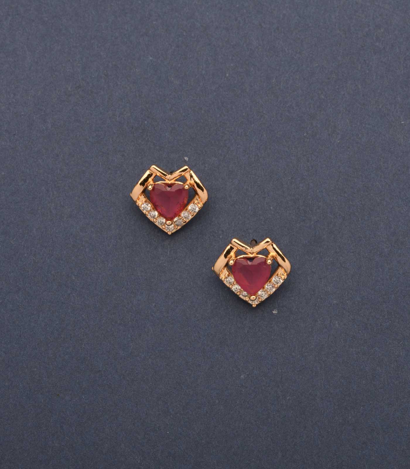 Roja Heart Tops (Brass)