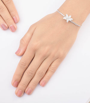 Blooming Love Bracelet (Silver)