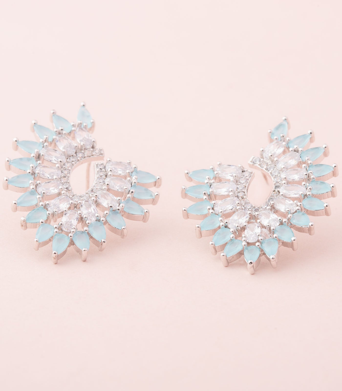 Shiny Limegreen Studs (Brass)