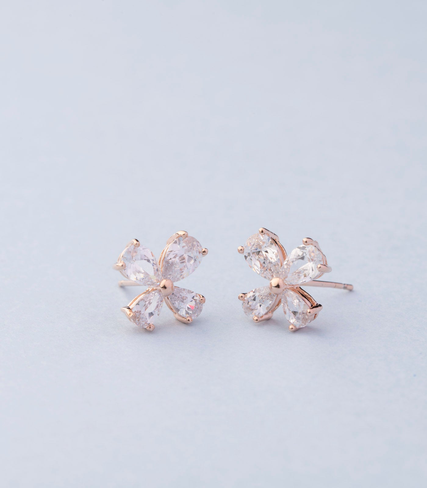 Shiny Snowflakes earrings (Brass)