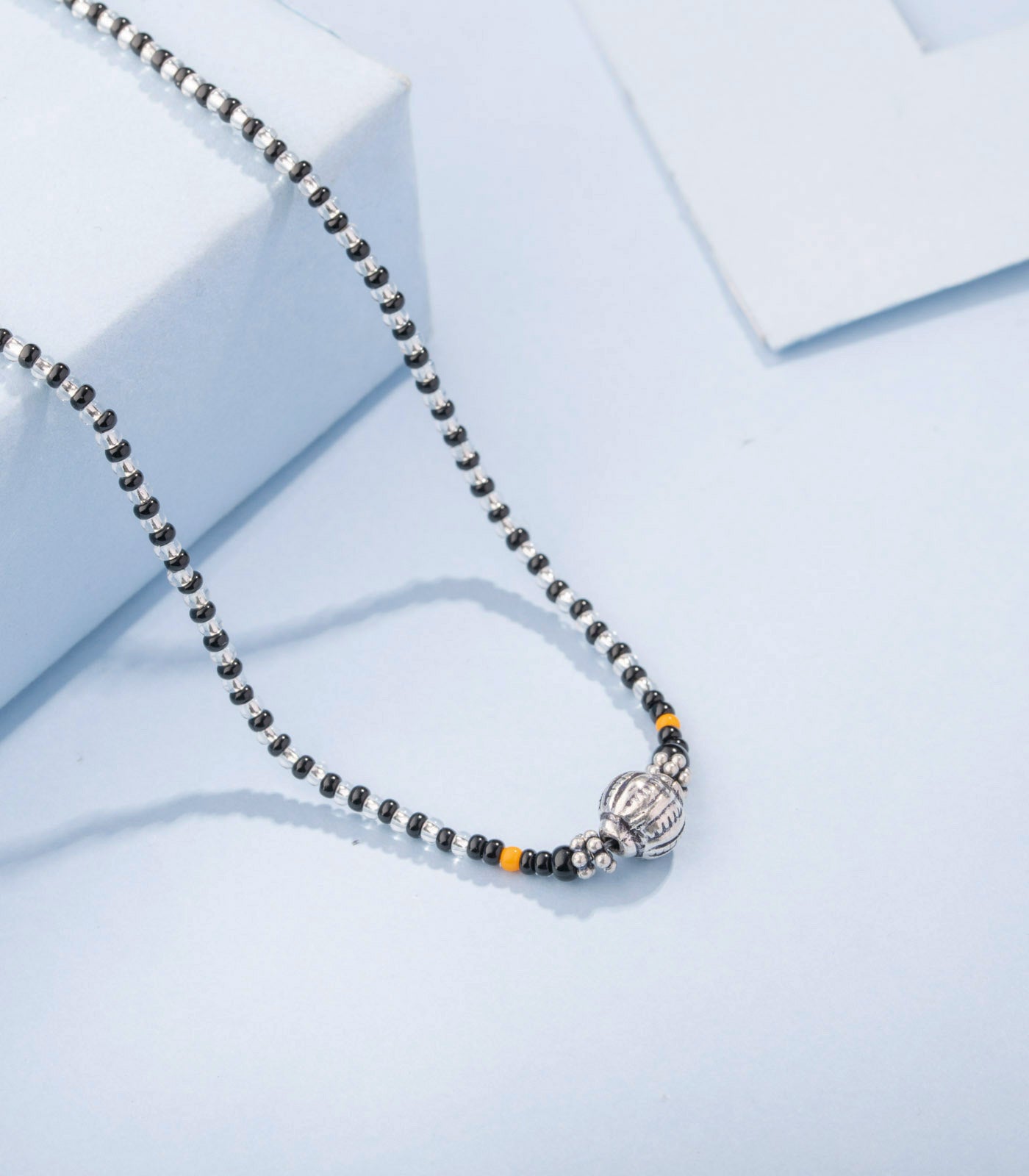 Silver Antique Mangalsutra