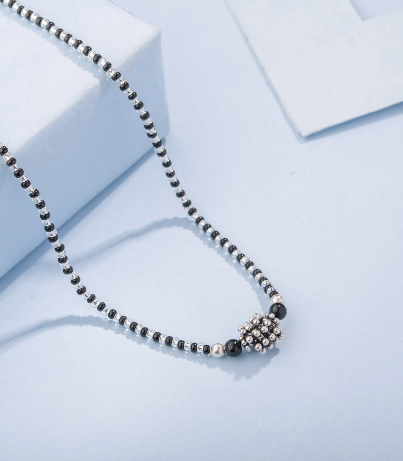 Silver Antique Mangalsutra