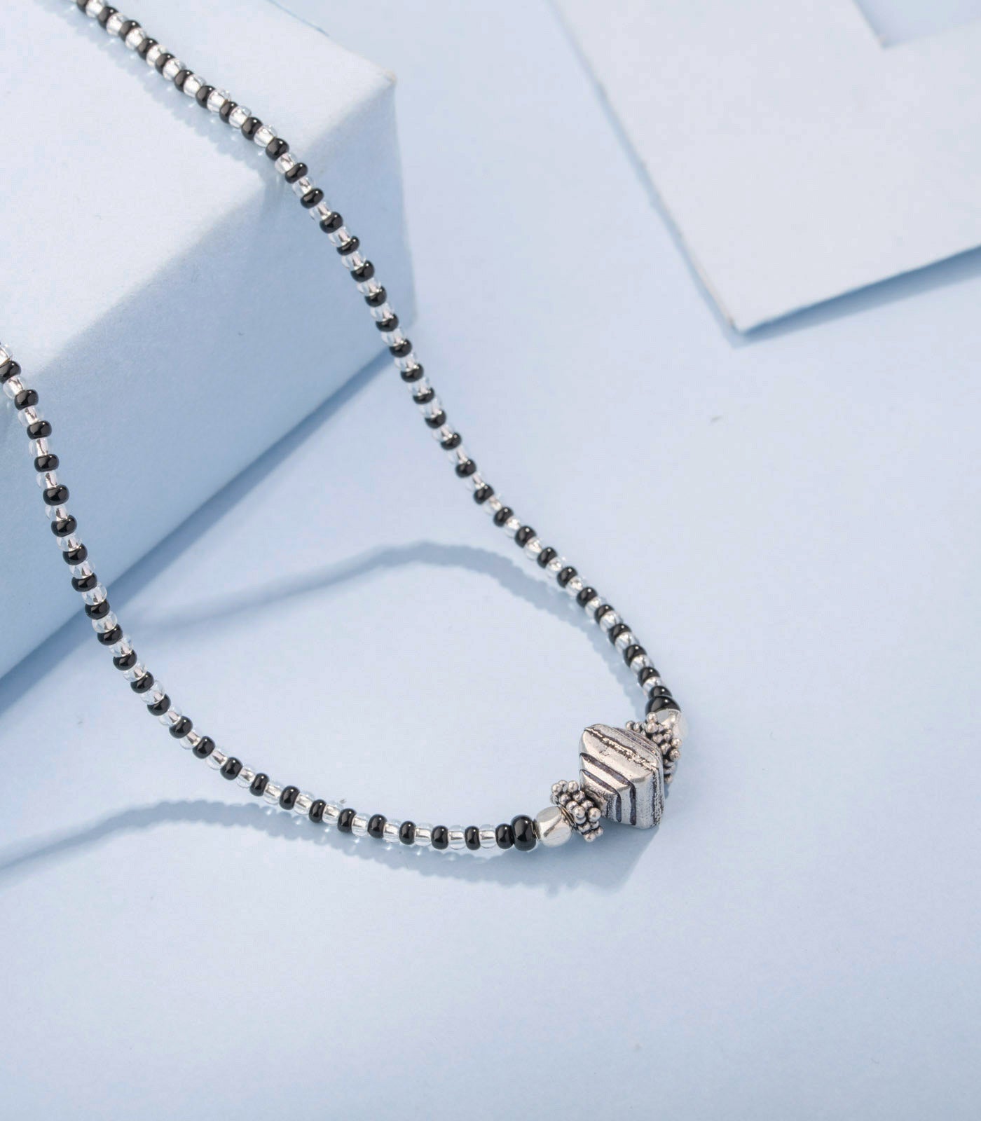 Silver Antique Mangalsutra