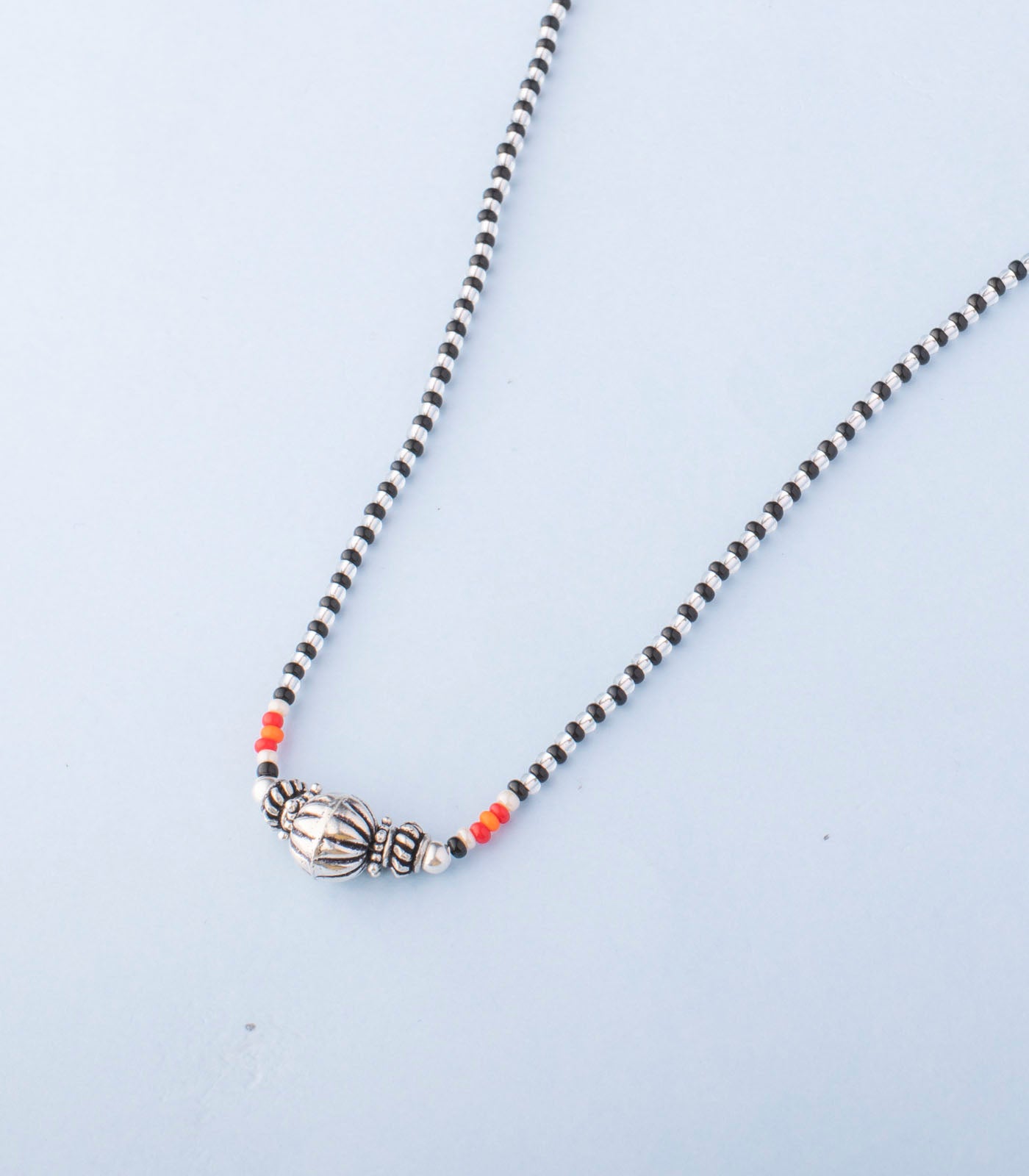 Silver Antique Mangalsutra