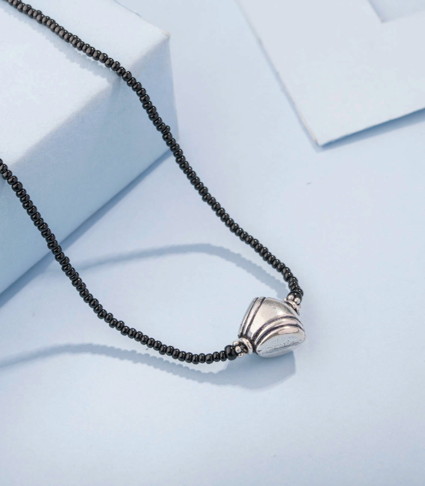 Silver Antique Mangalsutra