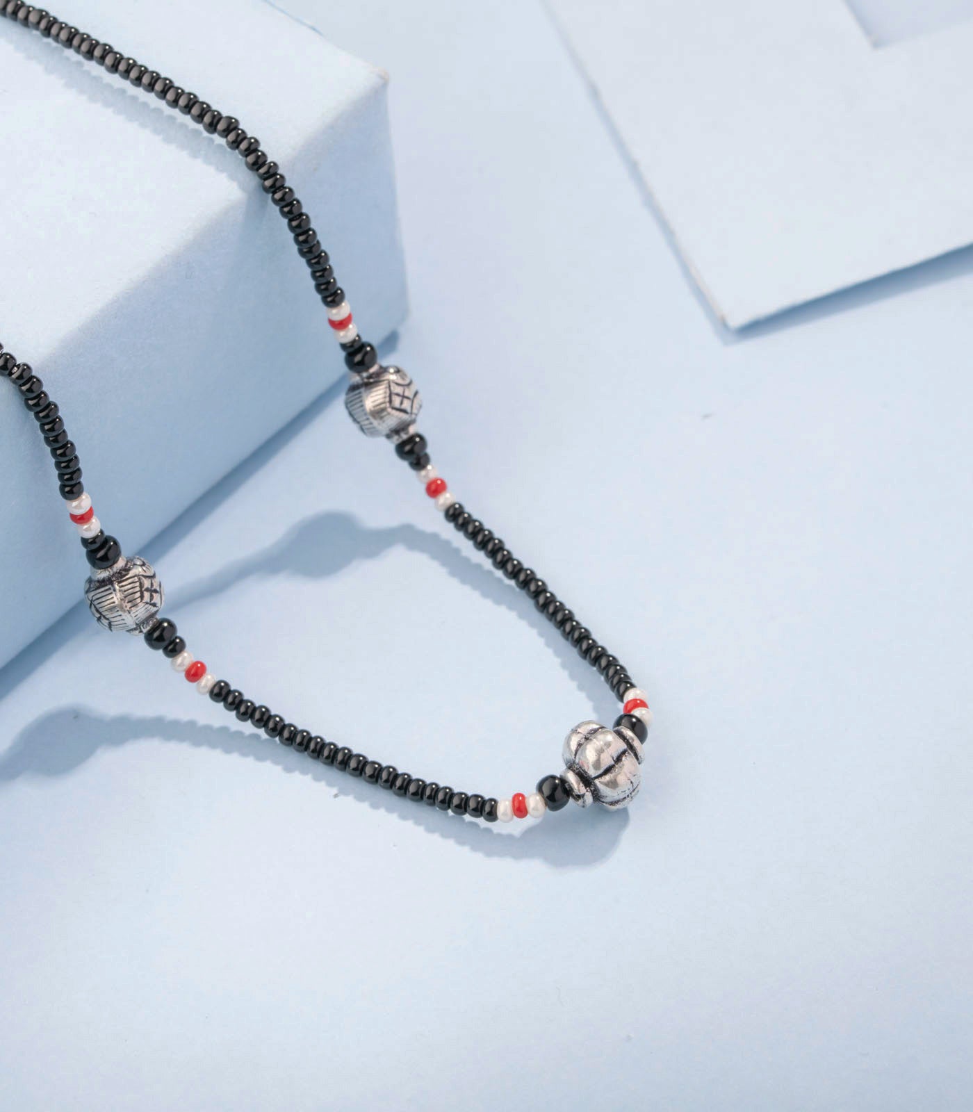 Silver Antique Mangalsutra