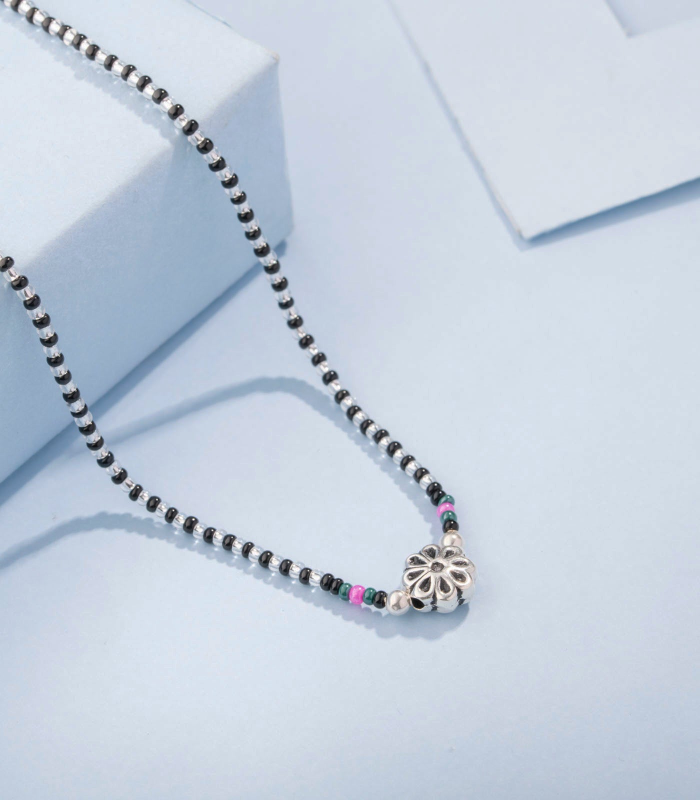 Silver Antique Mangalsutra