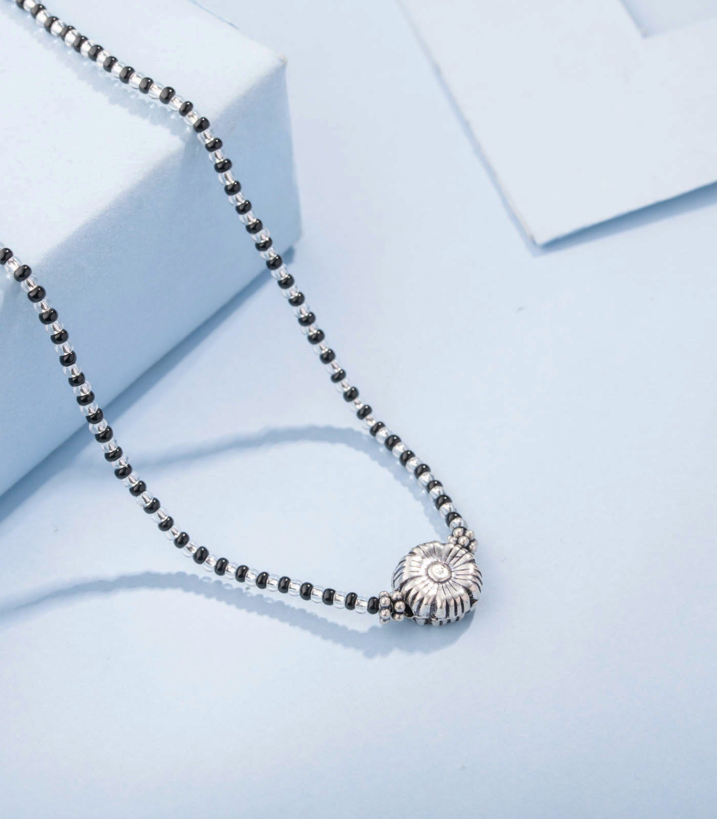 Silver Antique Mangalsutra