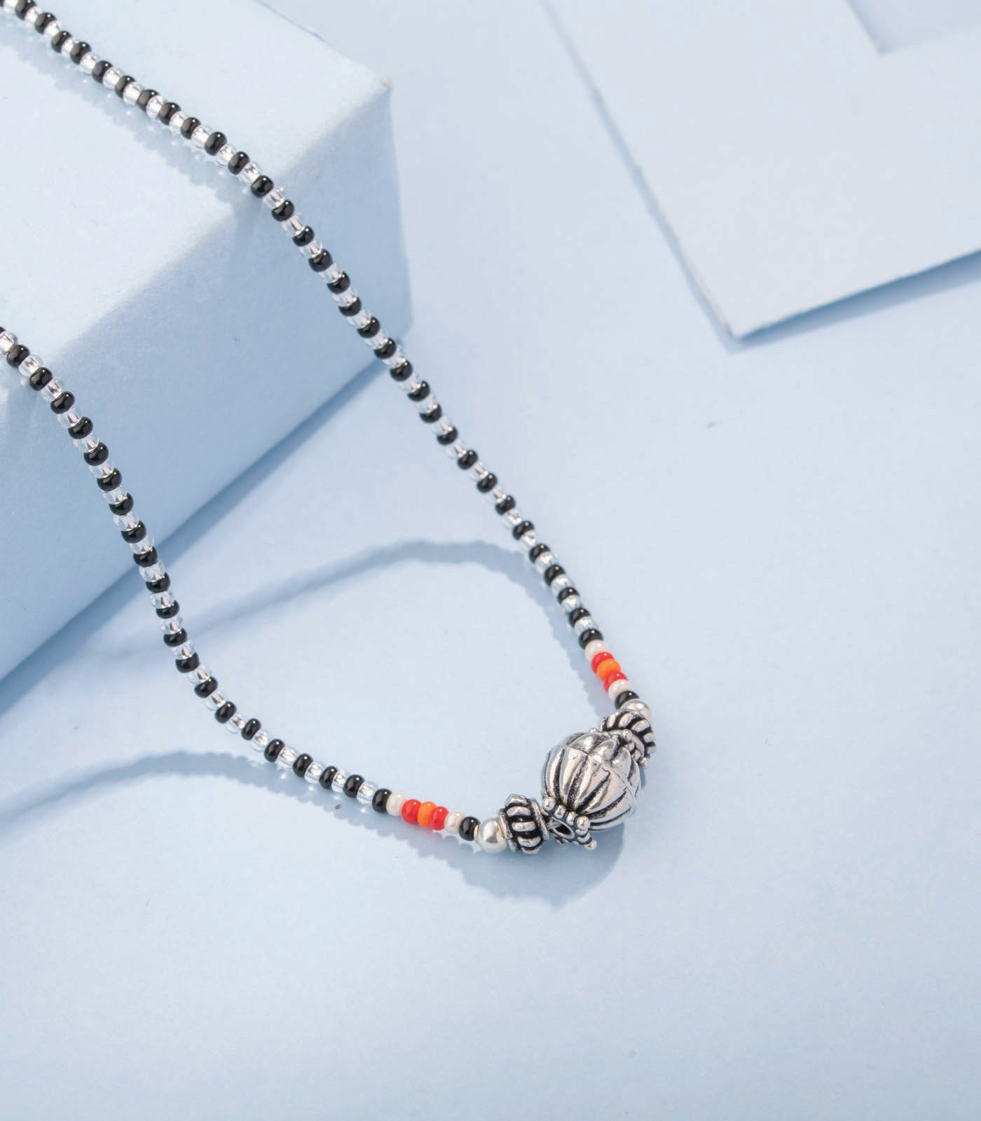 Silver Antique Mangalsutra