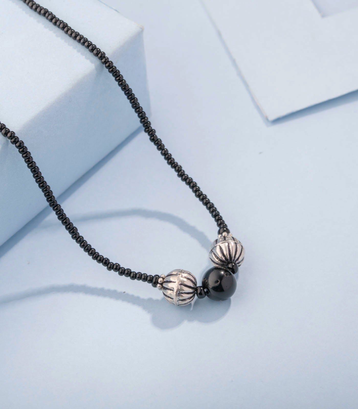 Silver Antique Mangalsutra