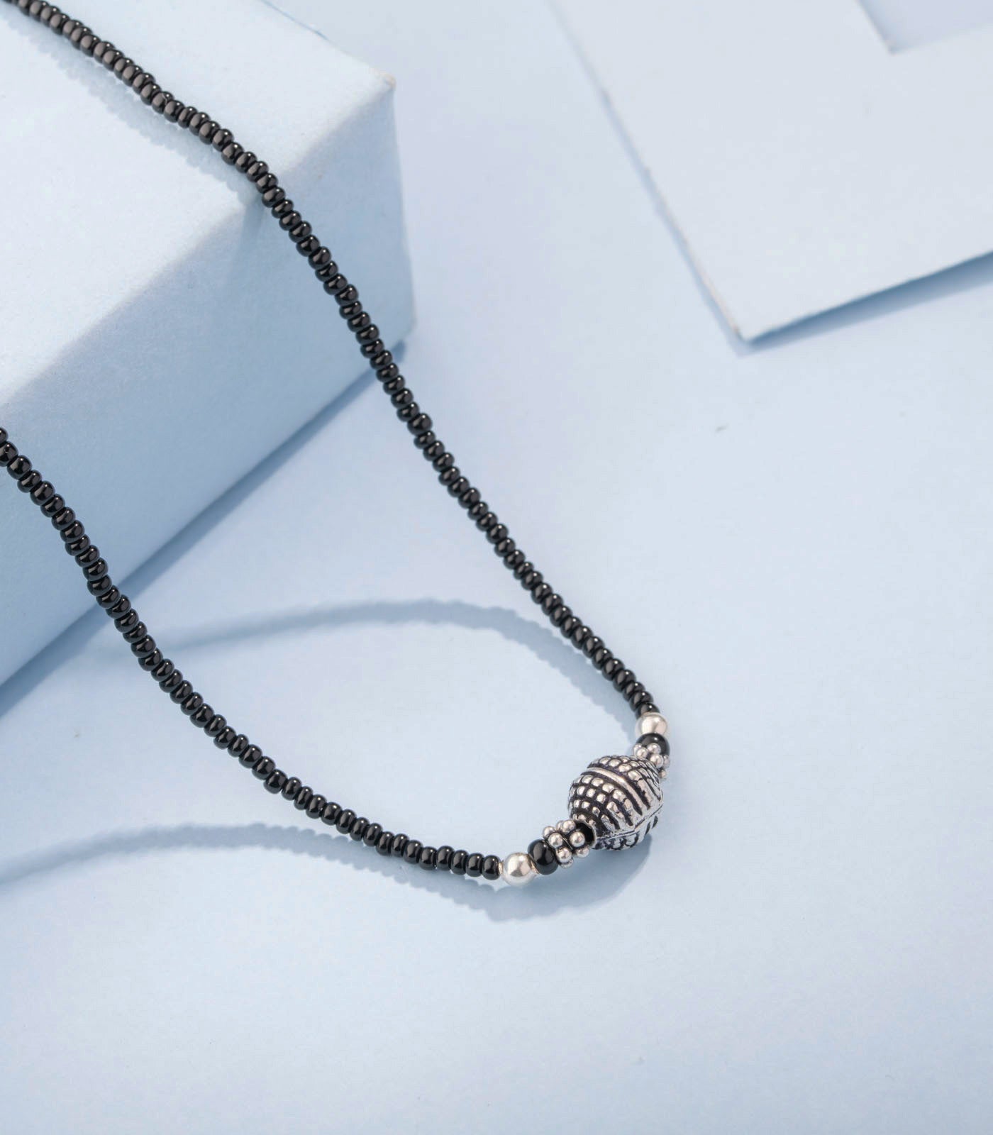 Silver Antique Mangalsutra