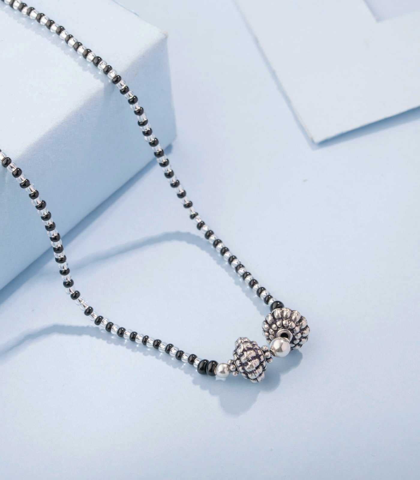 Silver Antique Mangalsutra