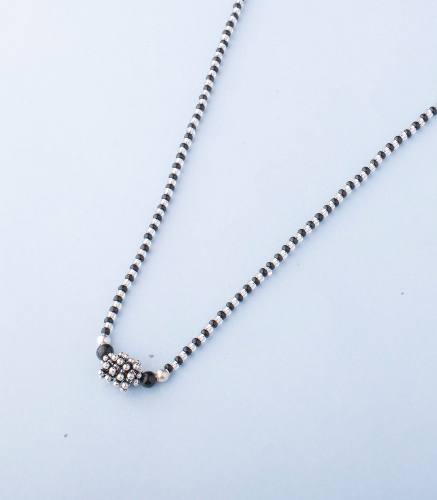 Silver Antique Mangalsutra