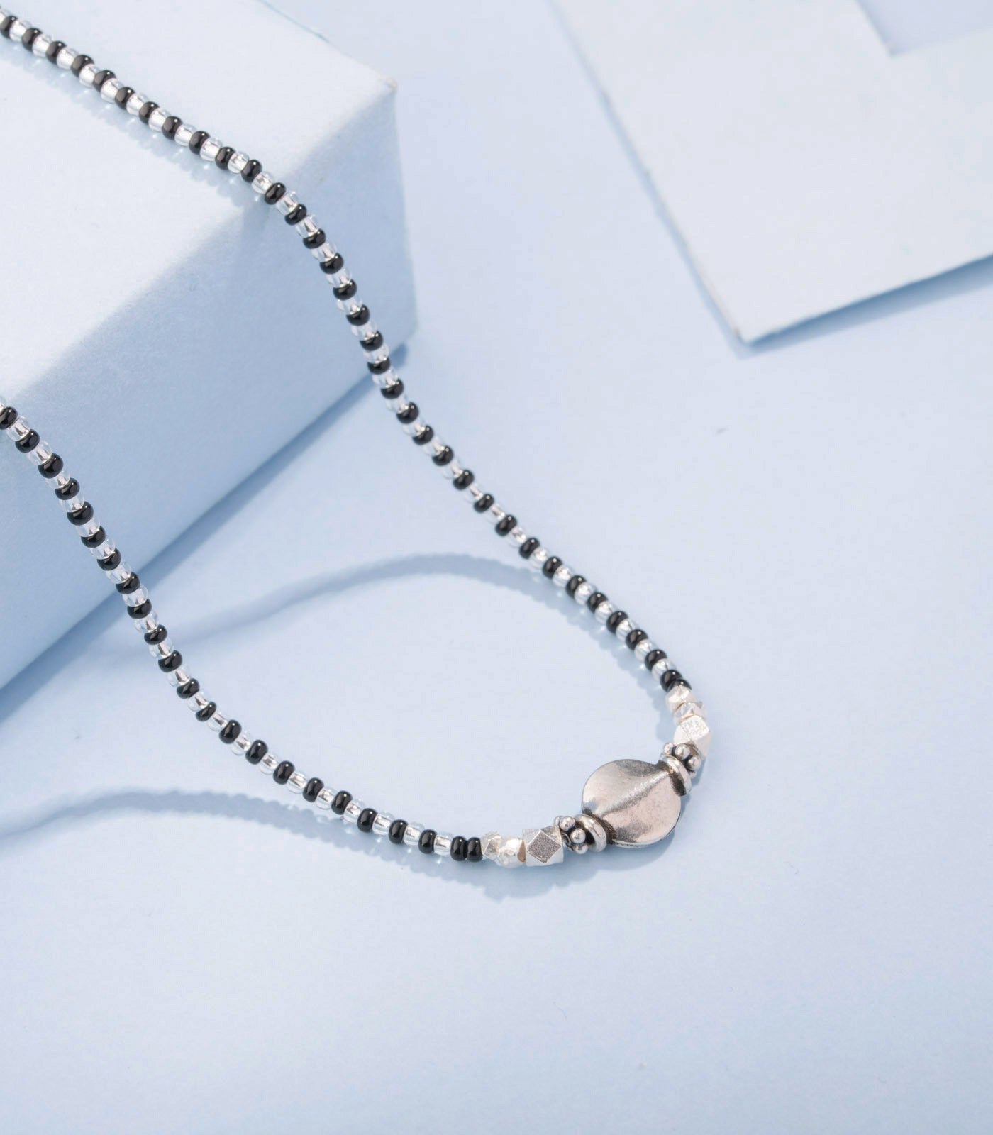 Silver Antique Mangalsutra