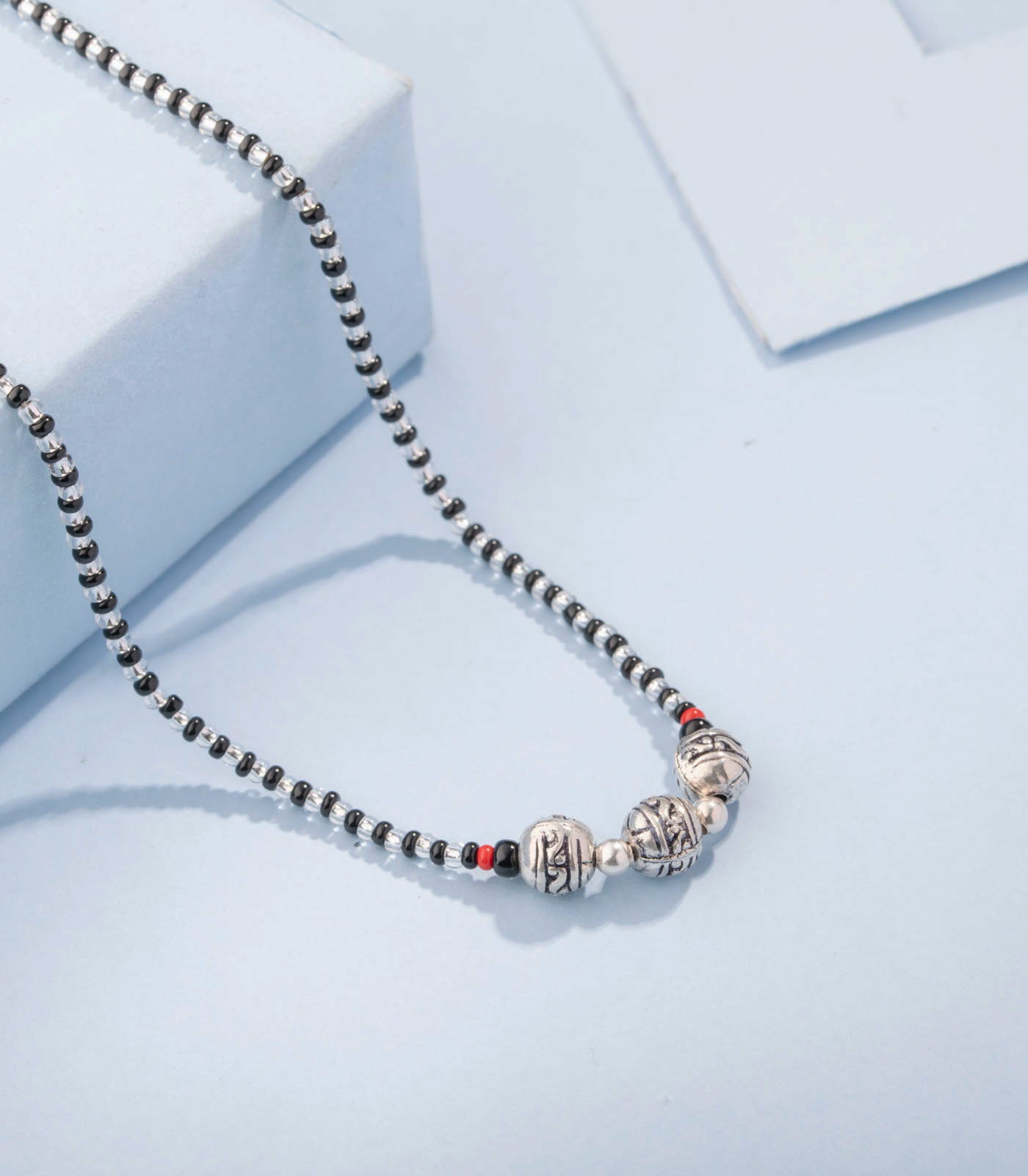 Silver Antique Mangalsutra